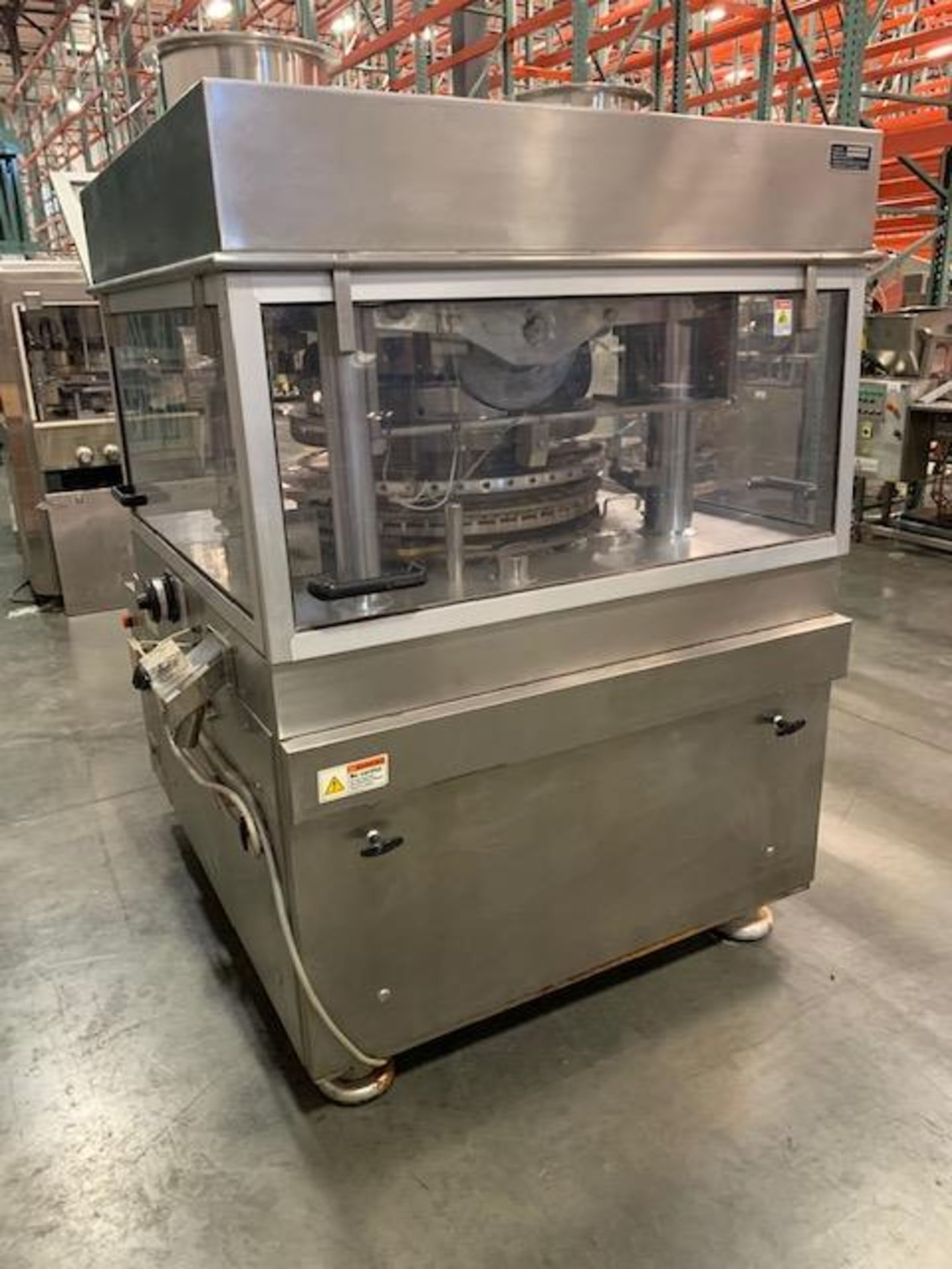 Cadmach model Cadpresss ICPD IV-45 Tablet press with keyed head, pre-compression, dual feeders, - Image 8 of 11