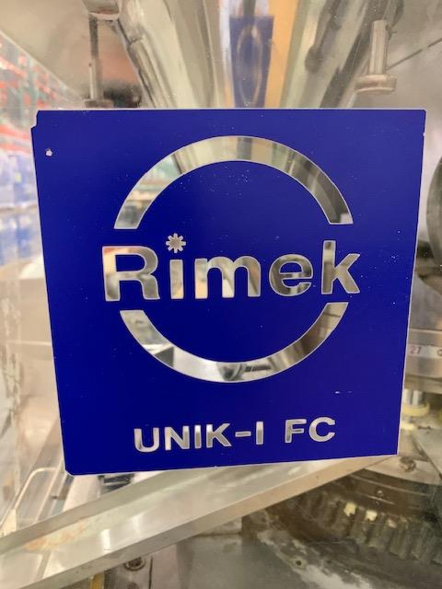 Rimek UNIK-I FC 27-station rotary tablet press with keyed head, dual hoppers. Item#211 - Image 6 of 6