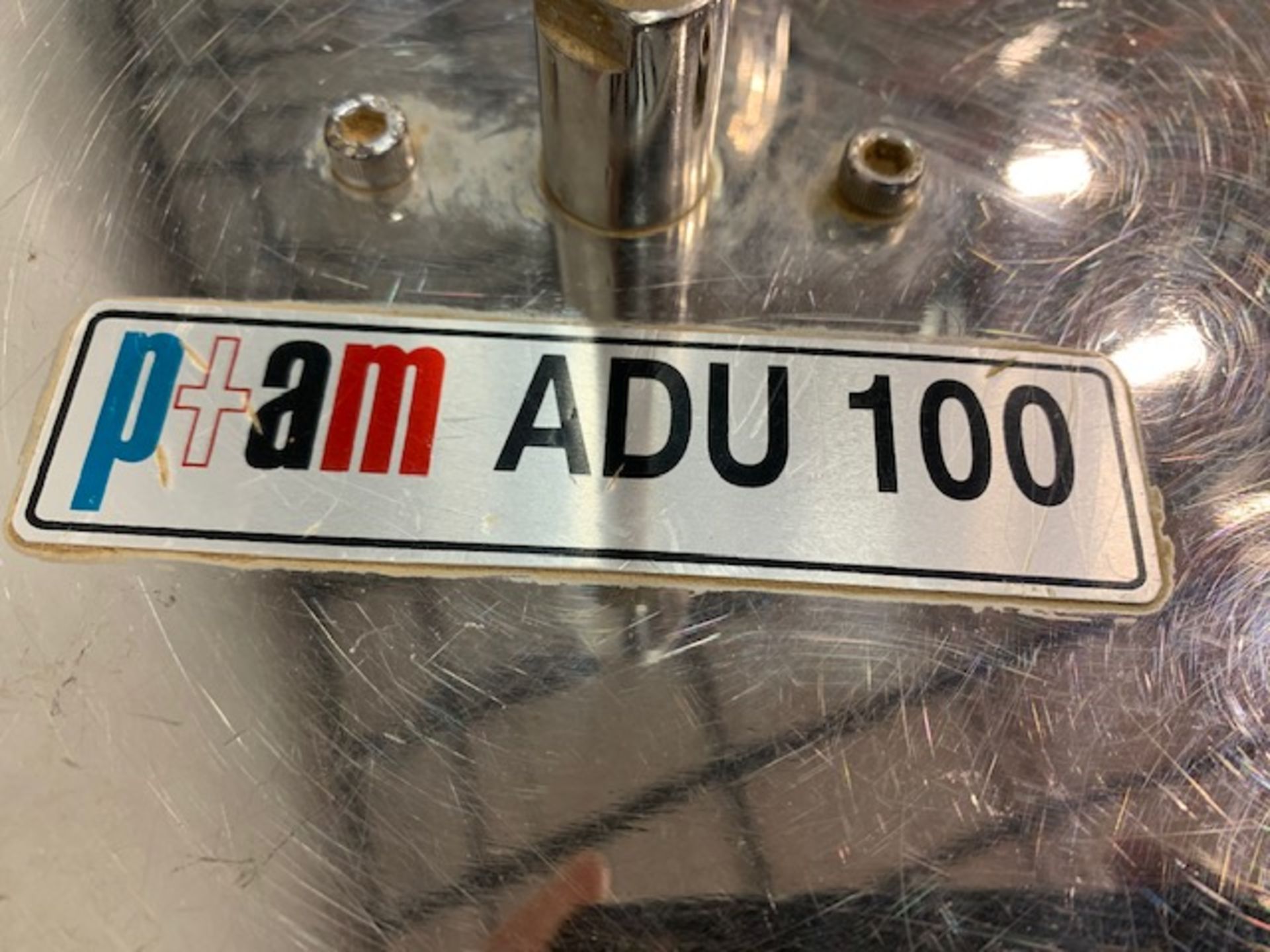 PAM ADU-100 Stainless steel dust collector, 100 CFM, ser#ADU-1377. Item#214 - Image 4 of 4