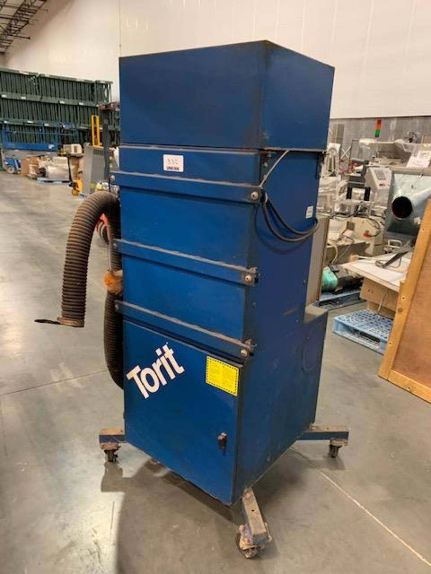 Torit Dorit Collector with blower on wheels. Item#330