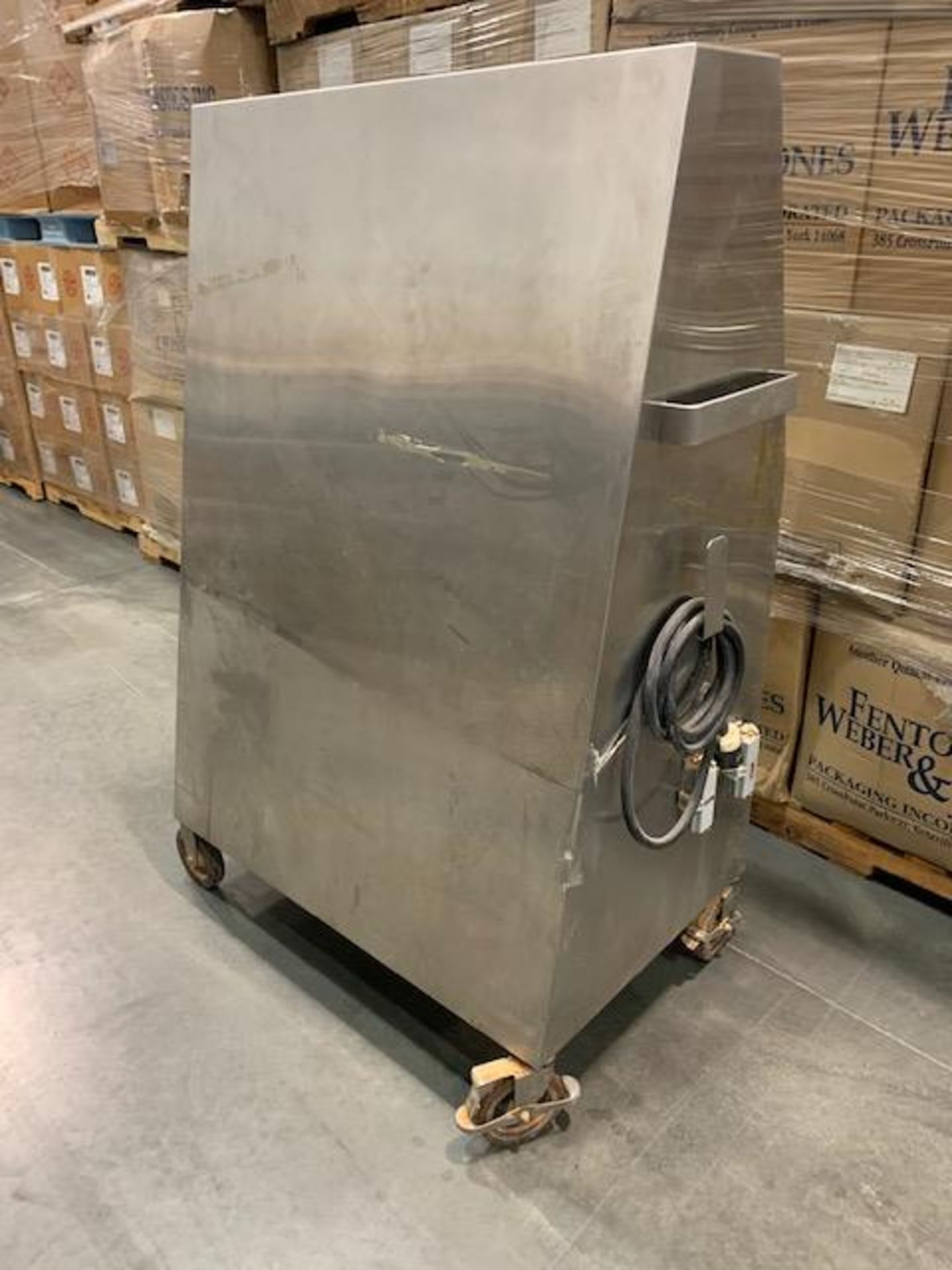 Fitzpatrick Stainless Steel Chilsonator model IR520 serial#597 Stainless steel hopper with screw - Image 12 of 13