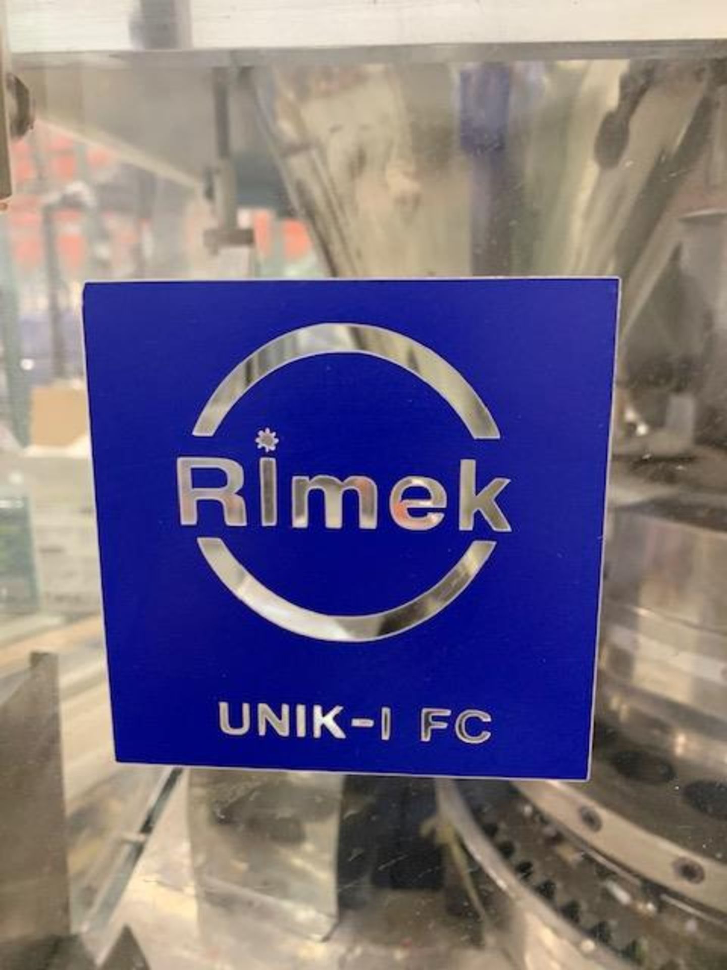 Rimek UNIK-I FC 27-station rotary tablet press with keyed head, dual hoppers. Item#212 - Image 6 of 6