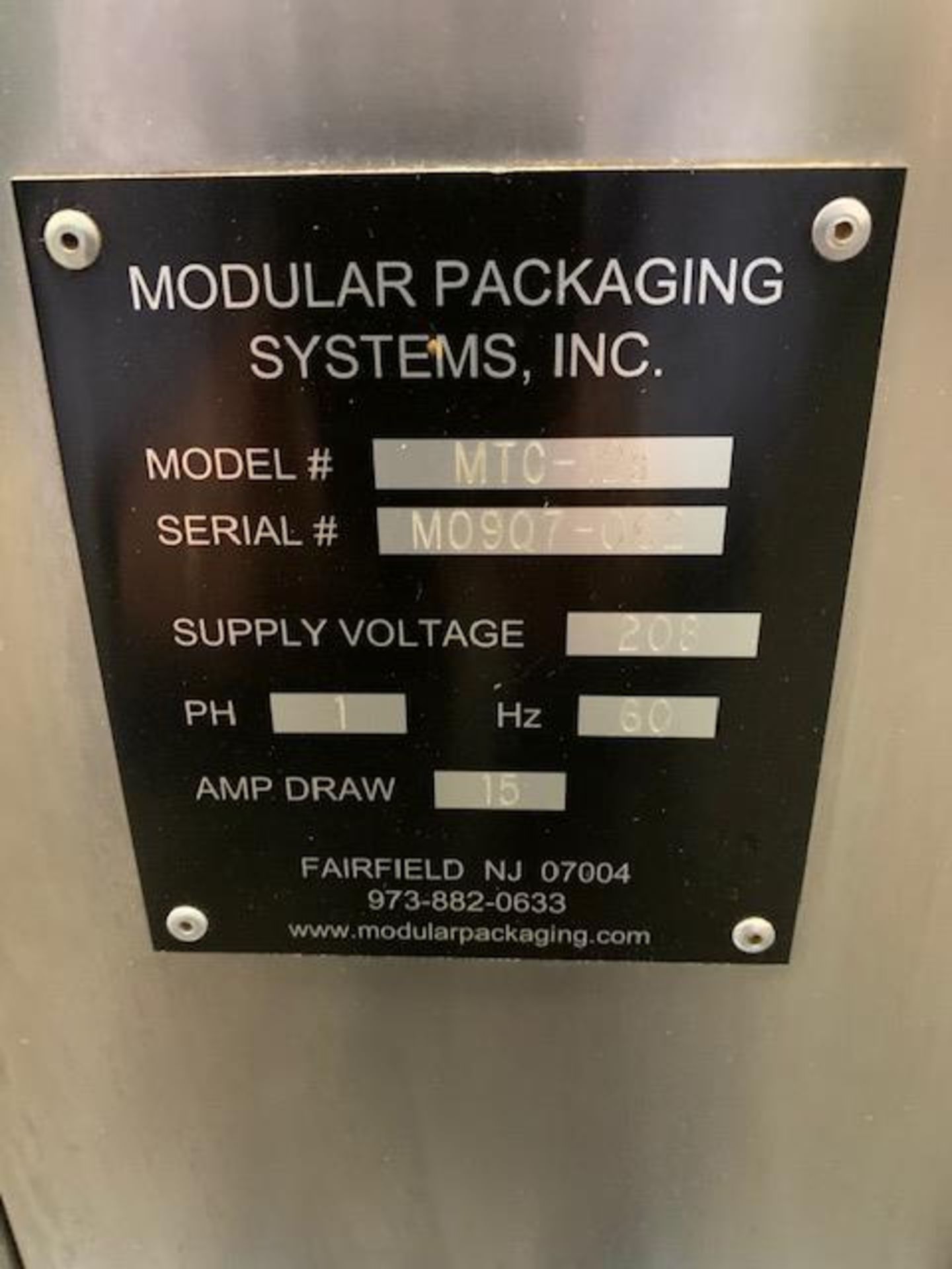 Modular Systems model MTC-12s Stainless Steel Channel Counter, 12 channels, stainless steel - Image 7 of 7