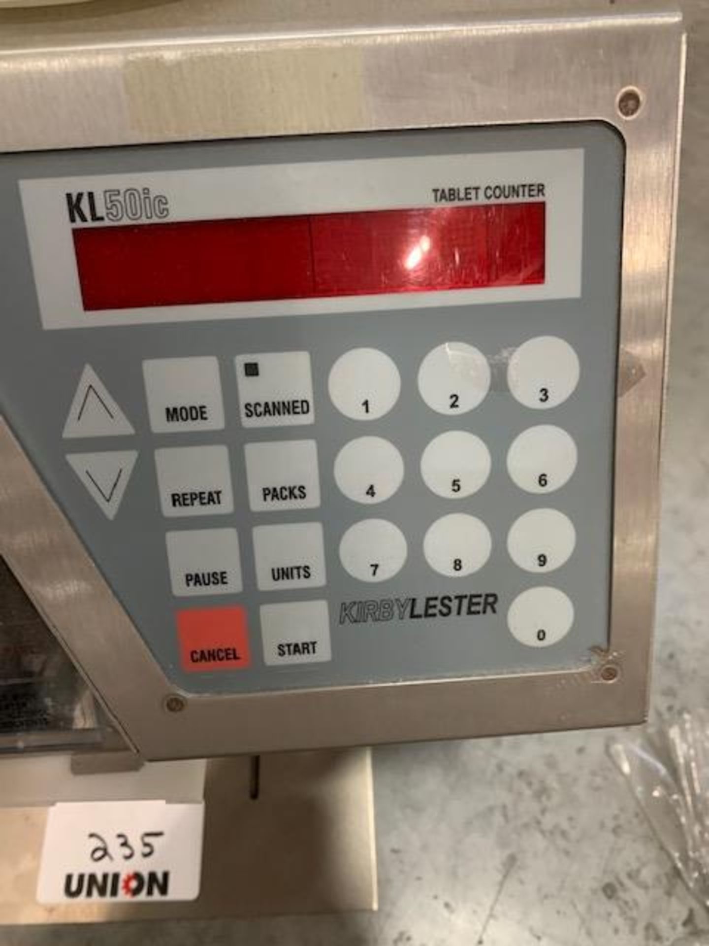 Kirby Lester Model KL50-ic Table Counter. Item#235 - Image 4 of 4