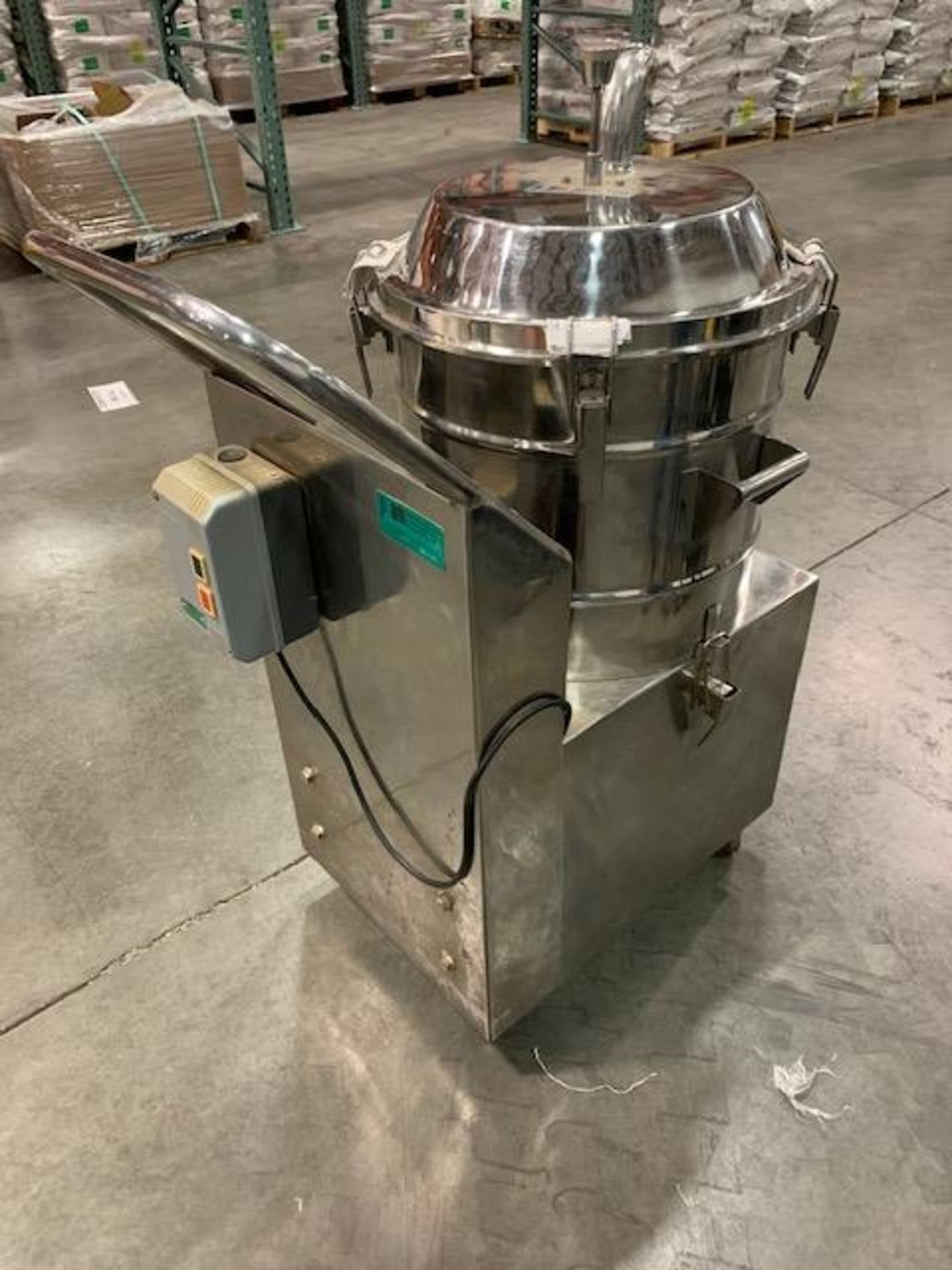 PAM model ADU-100 Stainless steel dust collector, 100 CFM, On Casters. Serial#ADU-1401 Item#283 - Image 2 of 4