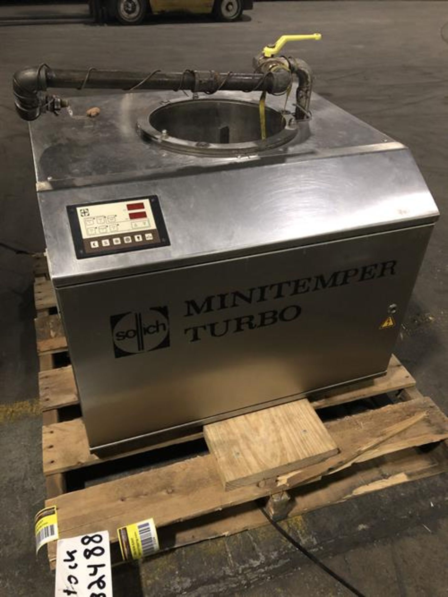 Sollich Model TF 100 Tempering Unit - Serial number 2682 - Built new in 1998 - 80kg/hour