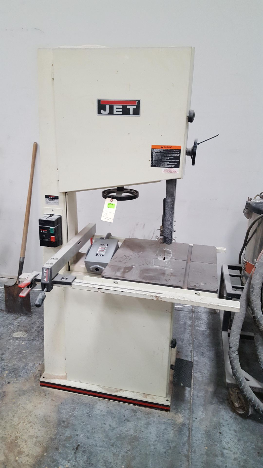 JET 20" WOODWORKING BANDSAW