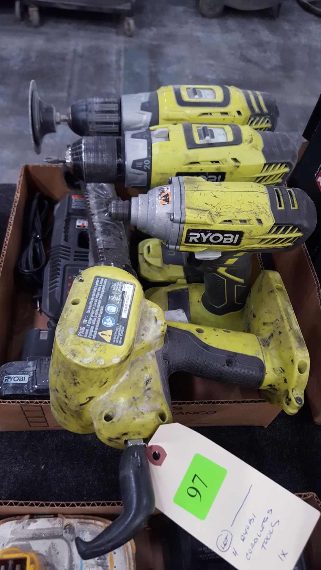 ASST 4 RYOBI CORDLESS TOOLS 1X