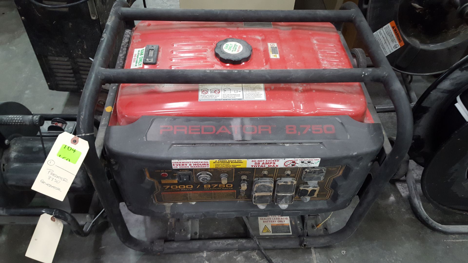 PREDADOR 8750 GENERATOR