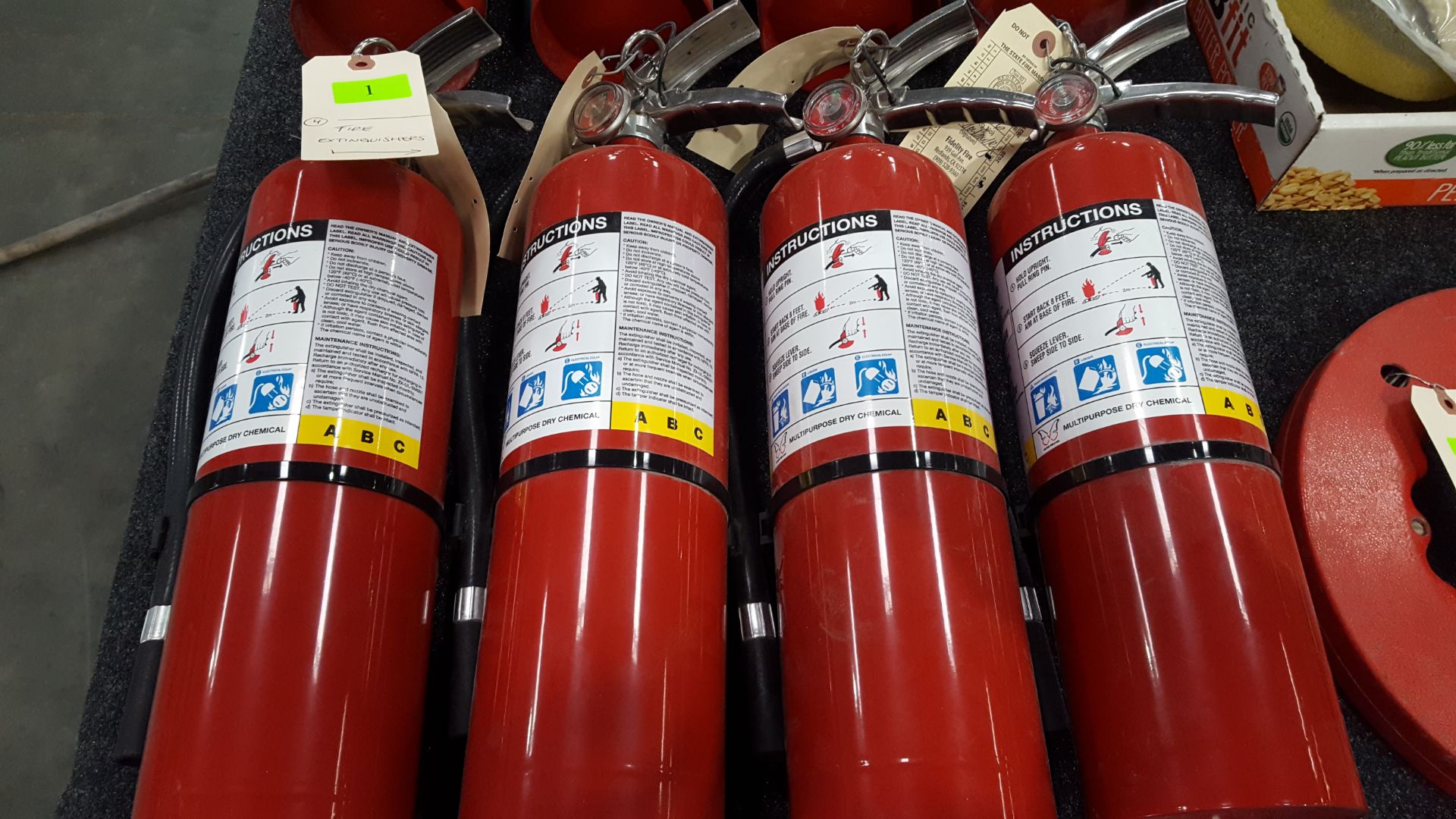 FIRE EXTINGUISHERS