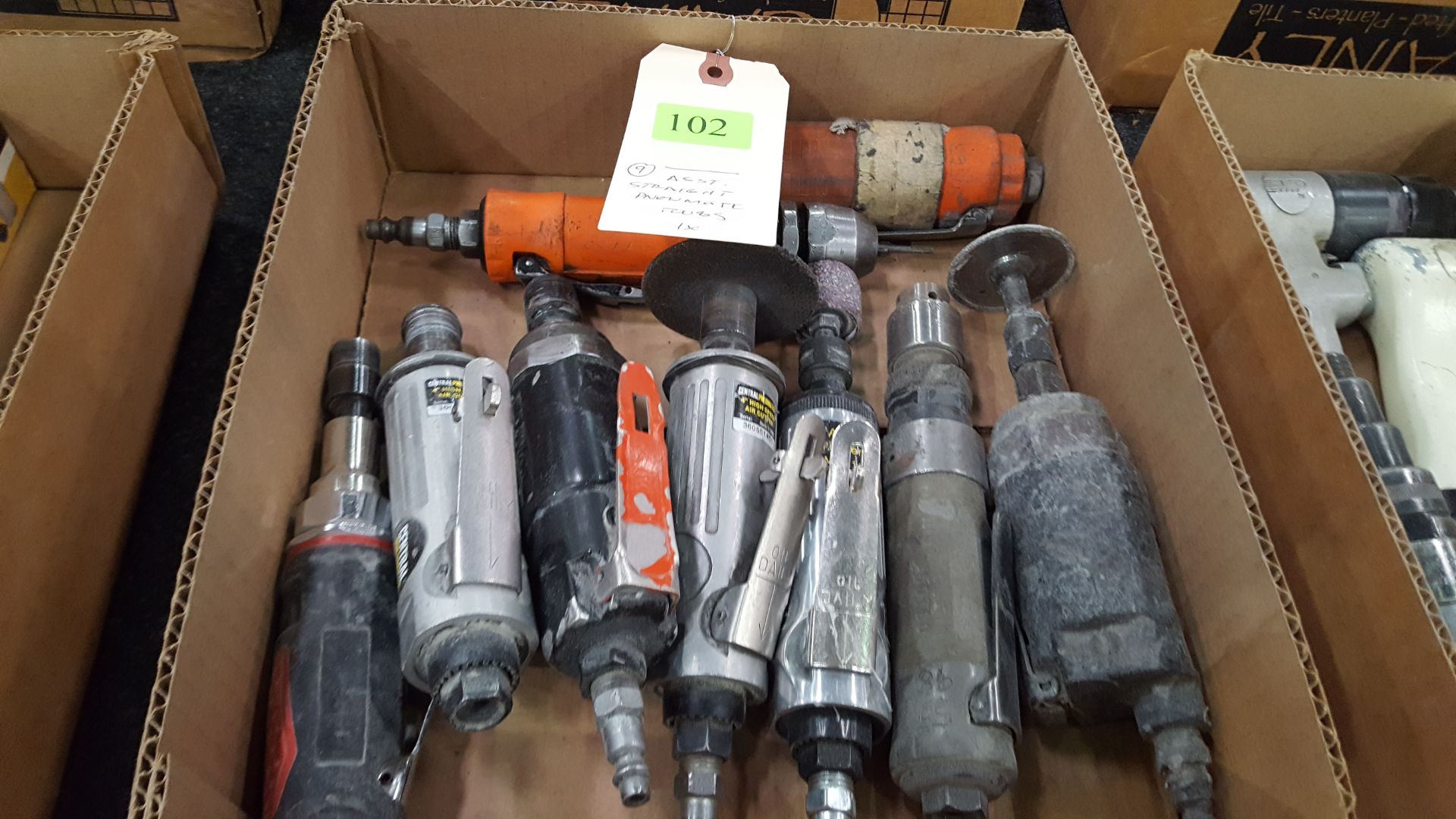 ASST STRAIGHT PNEUMATIC TOOLS 1X