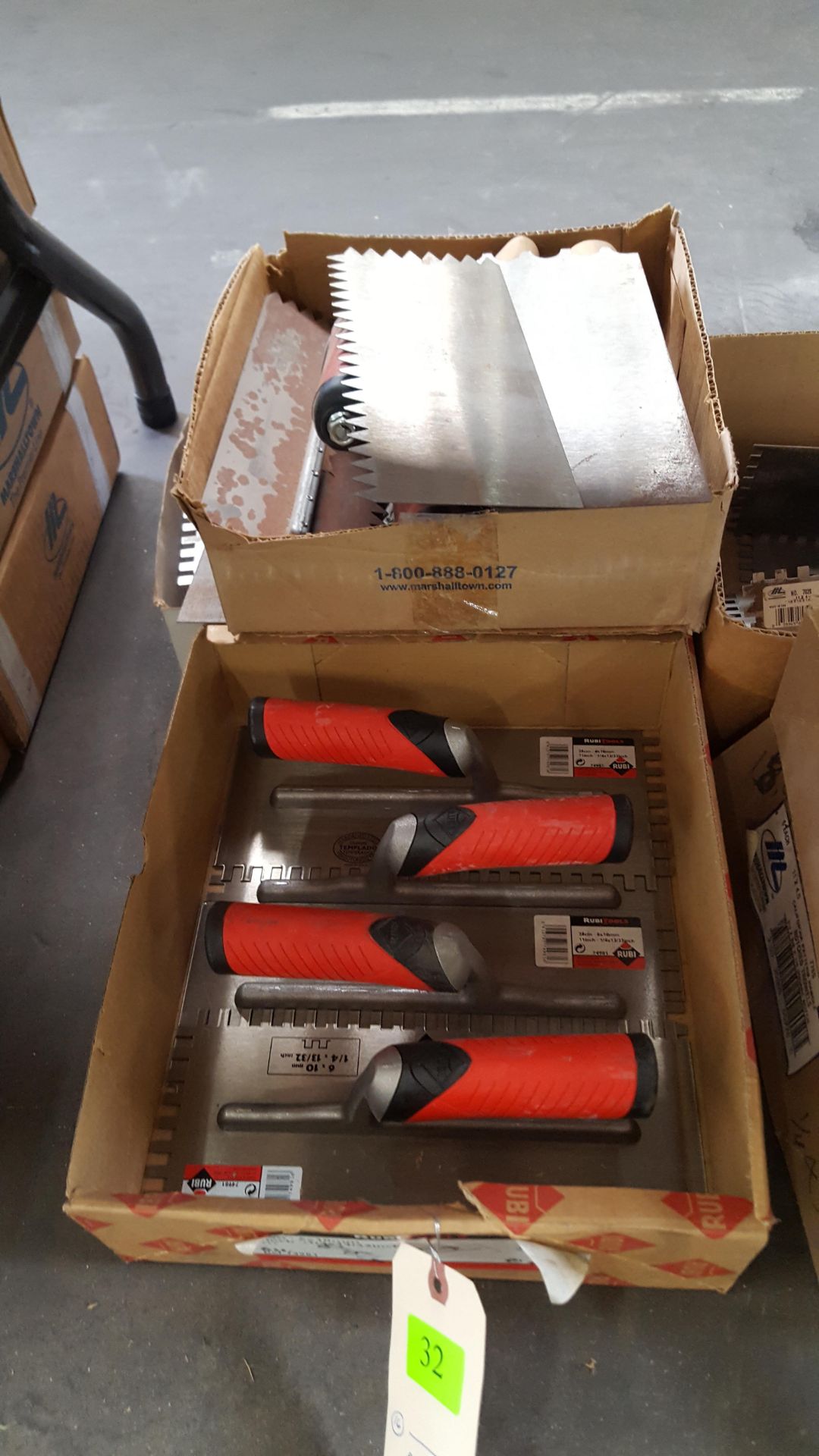 ASST NOTCH TROWELS 3X