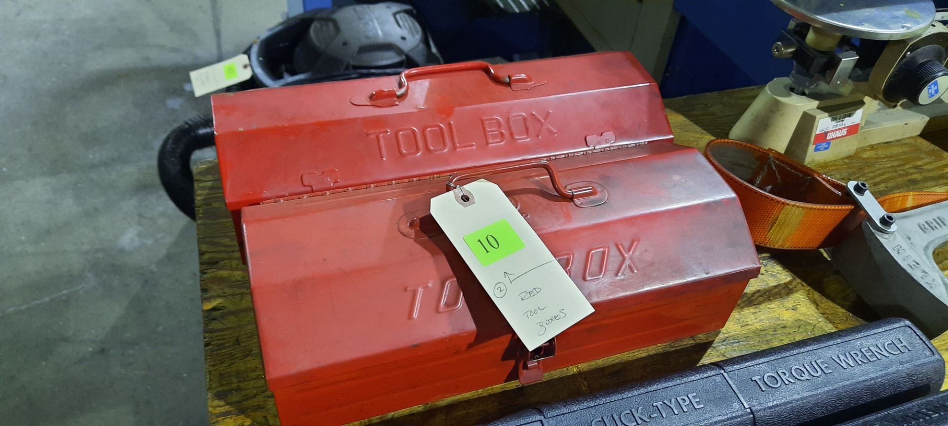 RED TOOL BOXES