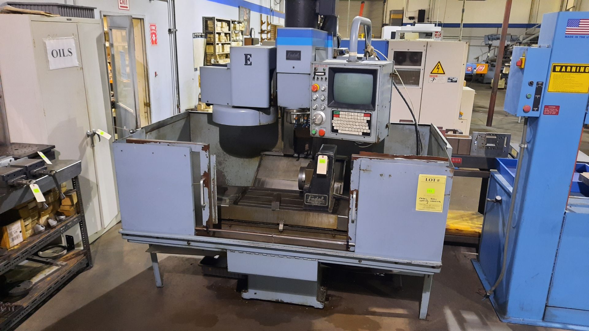 FADAL 904-1 VERTICAL MACHINING E NO RTATORY TABLE