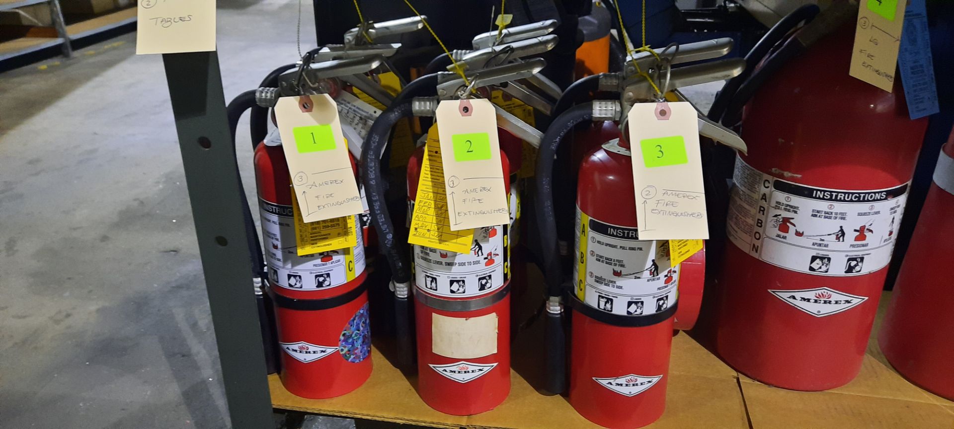 AMEREX FIRE EXTINGUISHERS