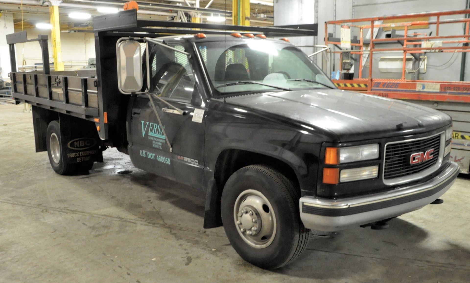 2000 GMC Sierra C3500 SLE, 12' x 8' Stake Truck - Image 2 of 5