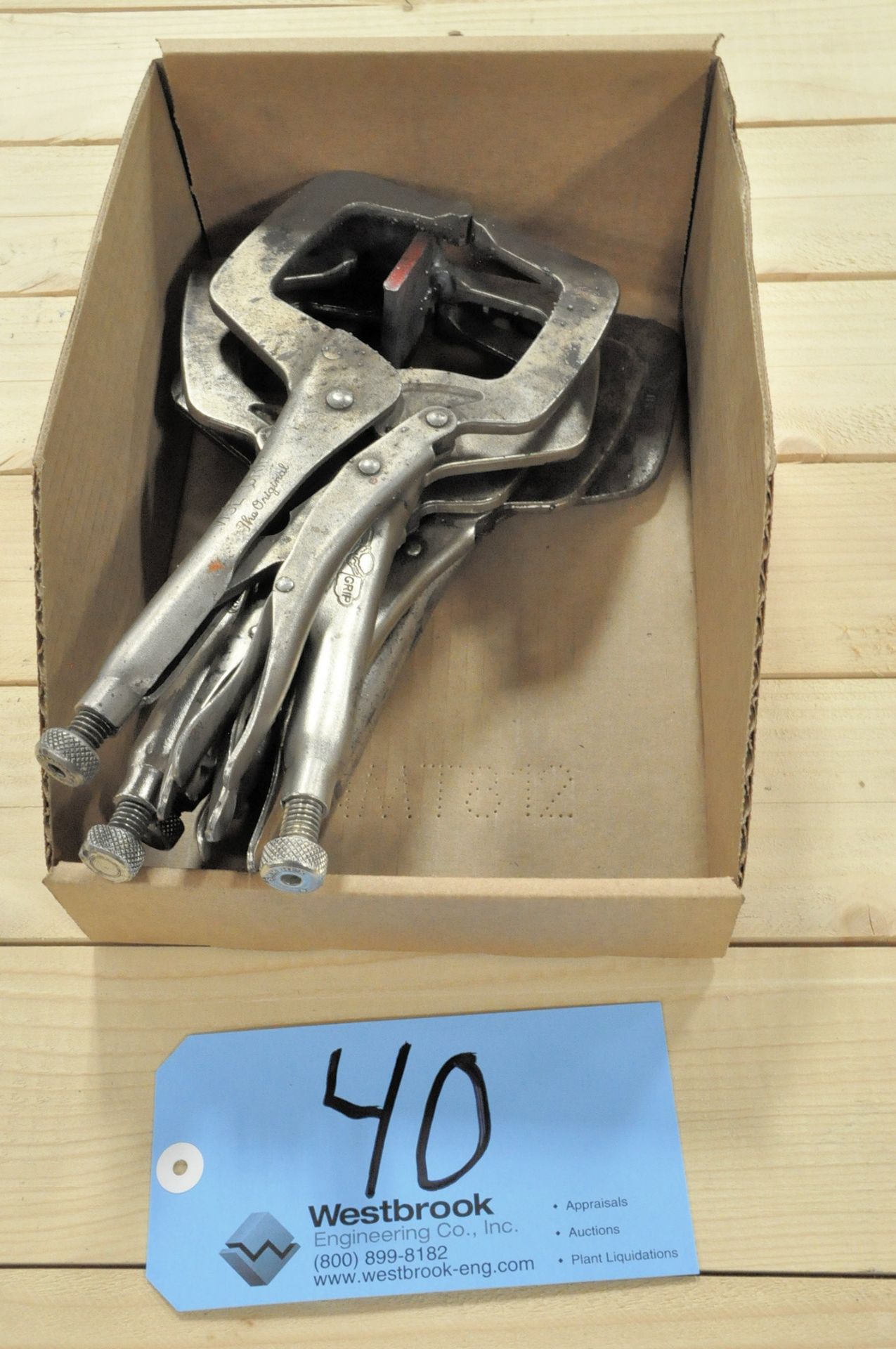 Lot-(5) VISE GRIP Clamps in (1) Box