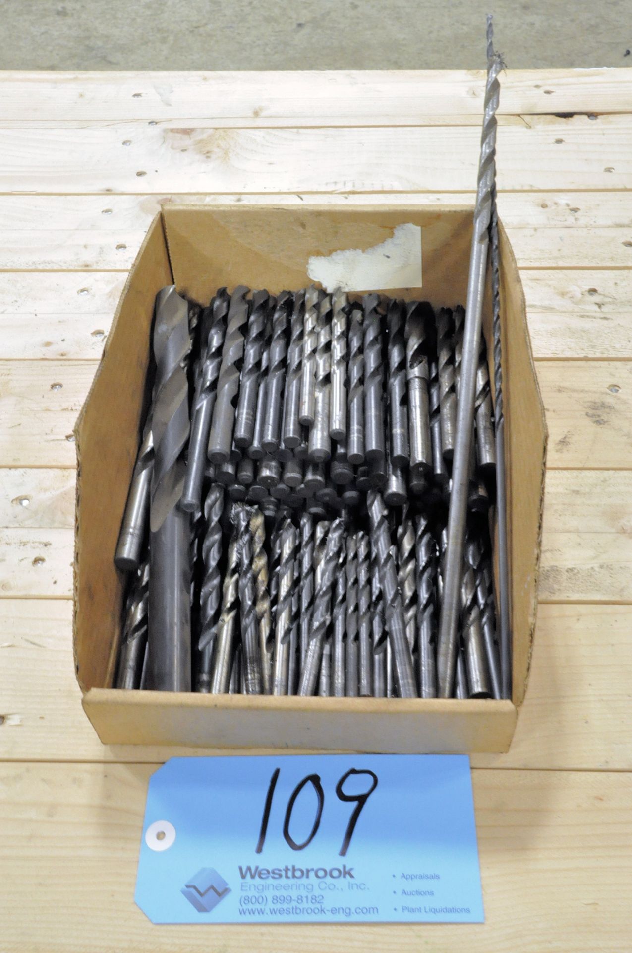 Lot-Straight Shank Drills in (1) Box