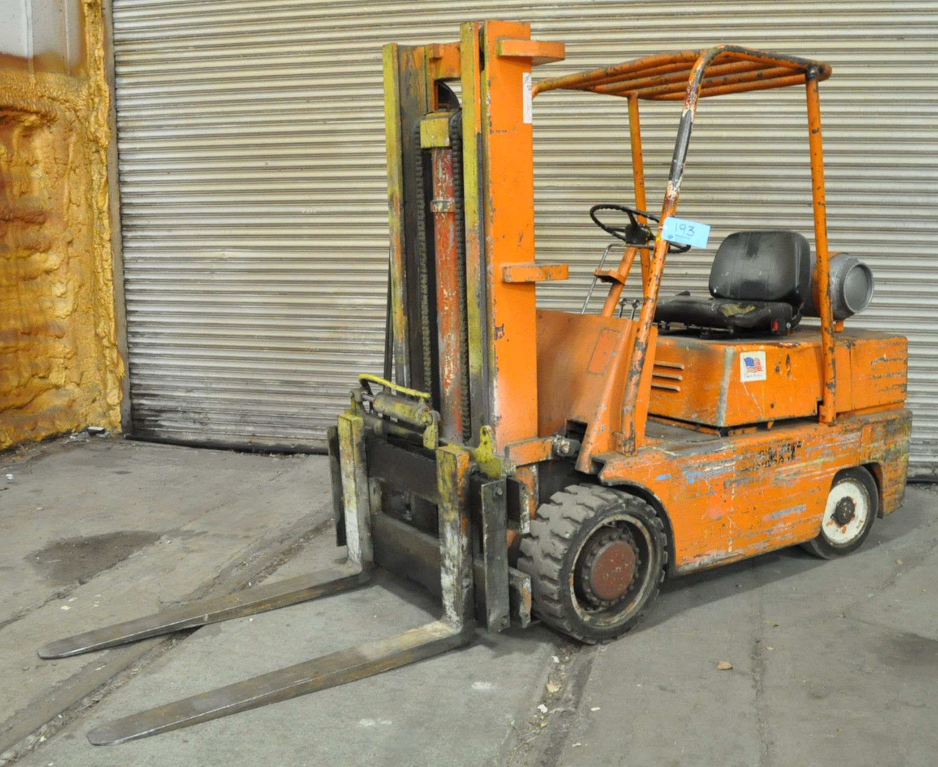 BAKER Approx. 3,000-Lbs. x 156" Lift Capacity LP Gas Forklift Truck, 2-Stage Mast, Side Shift