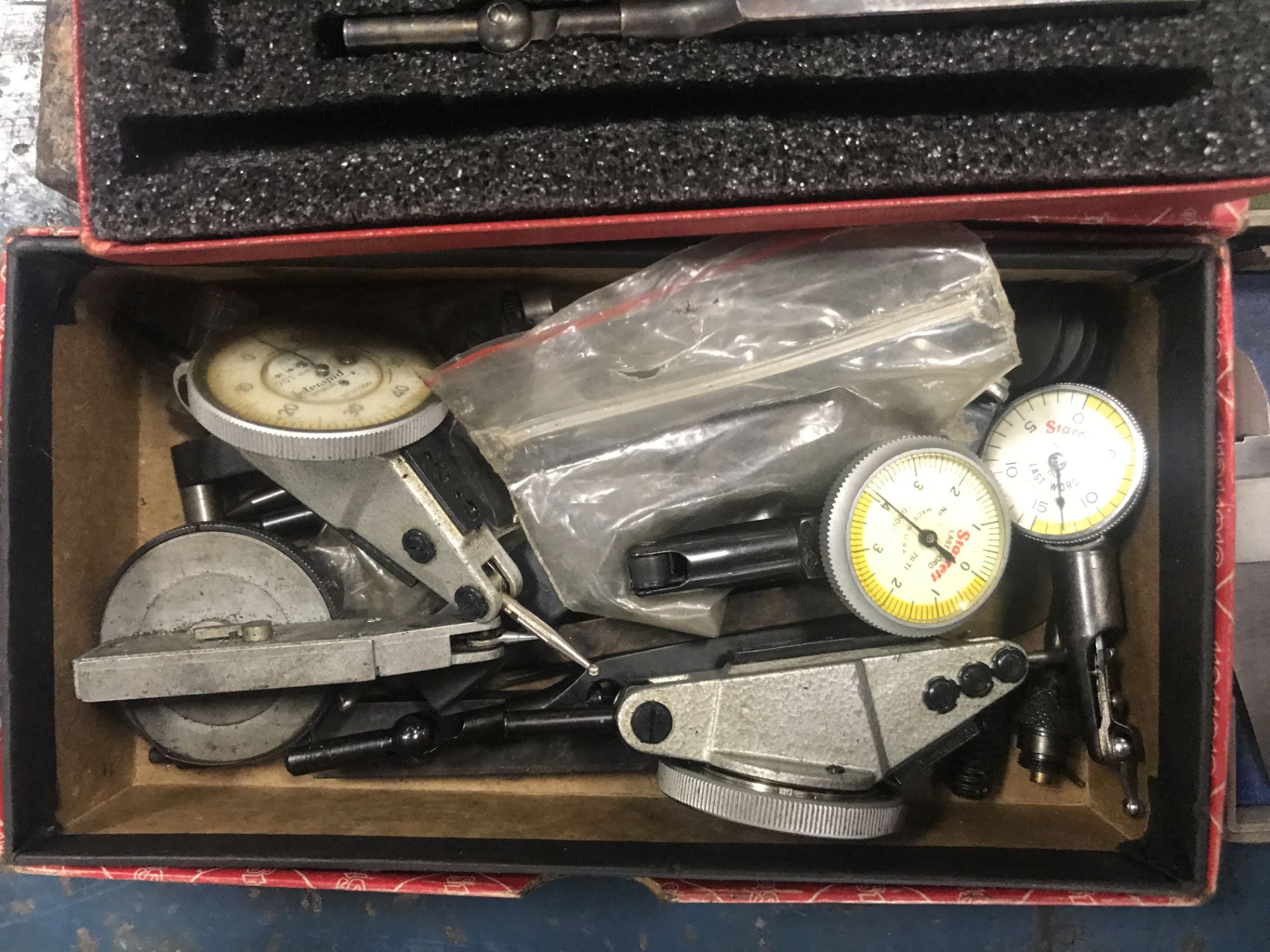 Lot-(1) MITUTOYO 6" Dial Caliper with Asst'd Dial Indicators - Image 3 of 3