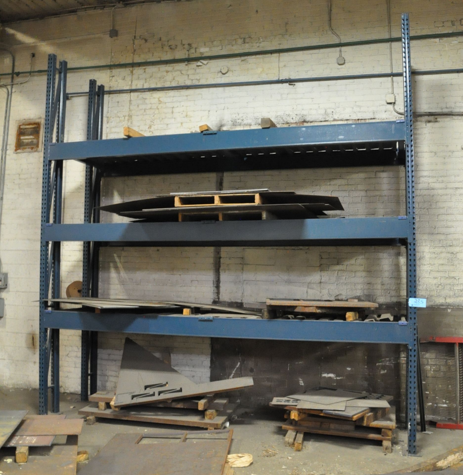 160" L x 48" W x 172" H Section Pallet Rack, (Contents Not Included),