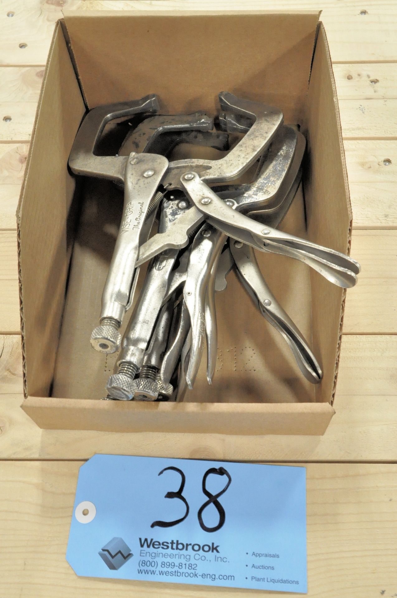 Lot-(5) VISE GRIP Clamps in (1) Box