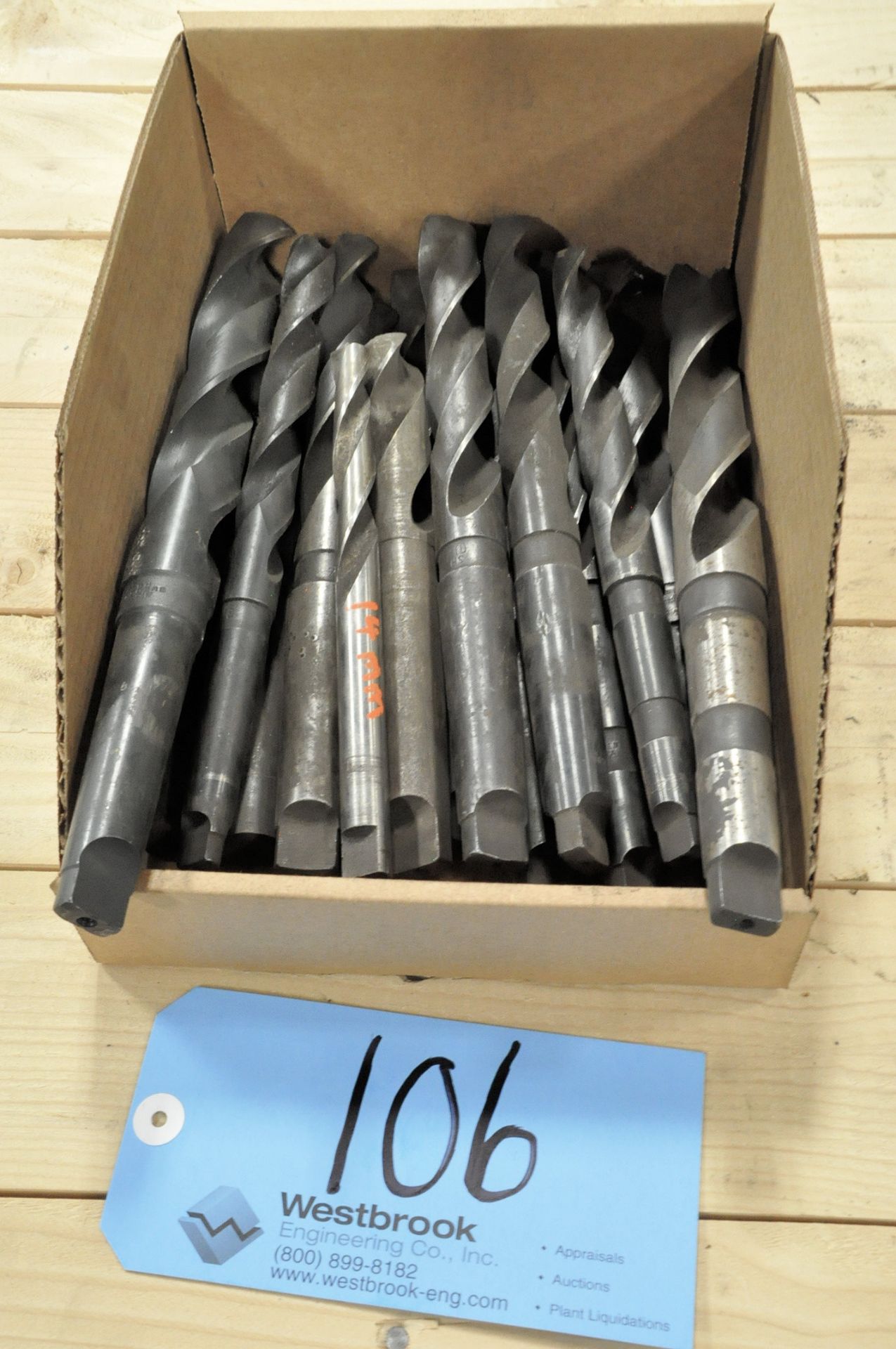 Lot-Taper Shank Drills in (1) Box