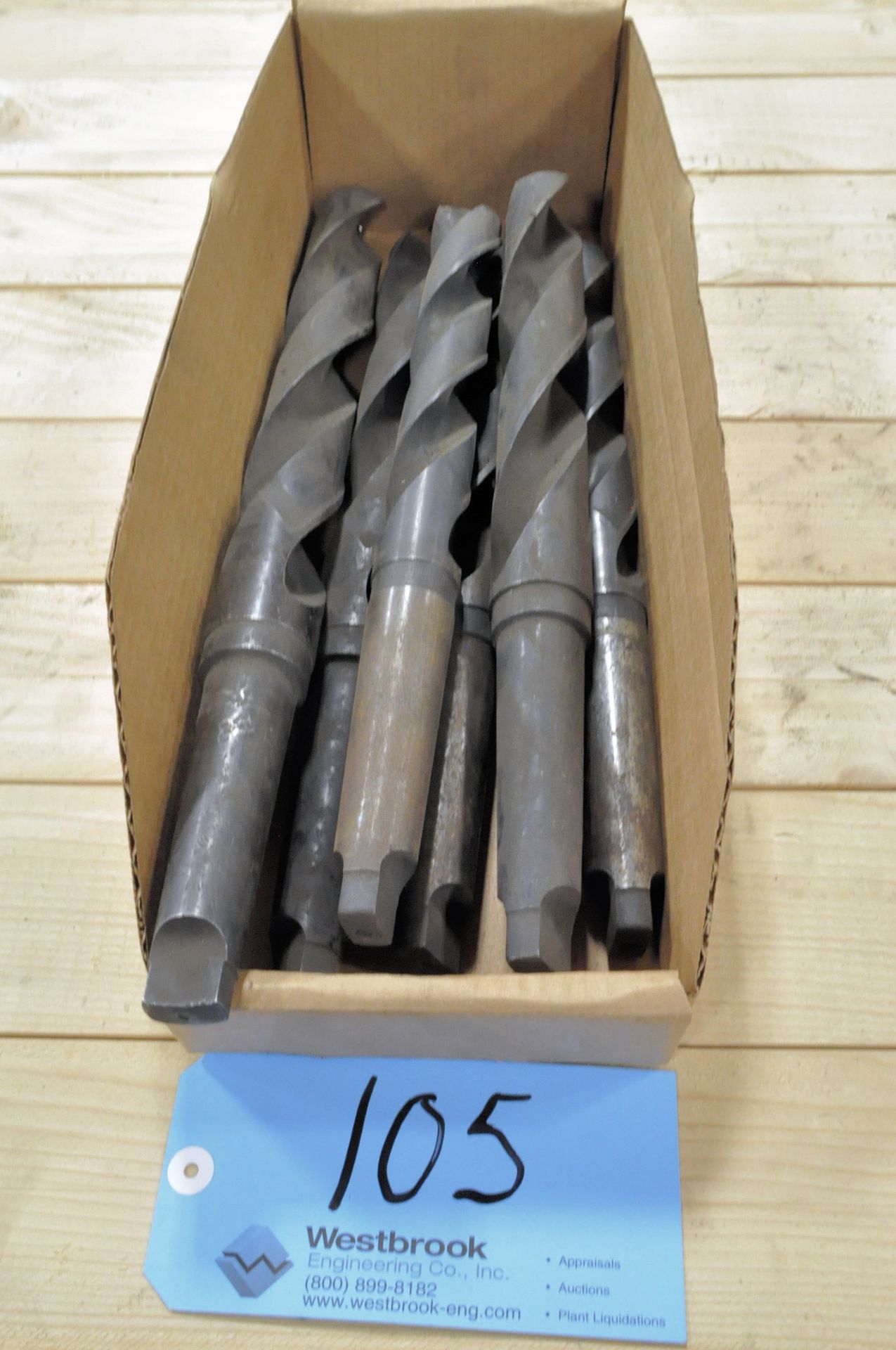 Lot-Taper Shank Drills in (1) Box