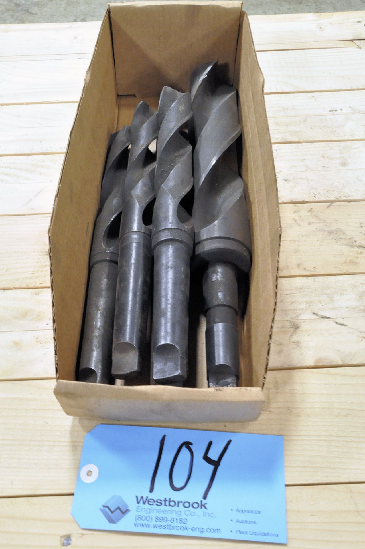 Lot-Taper Shank Drills in (1) Box