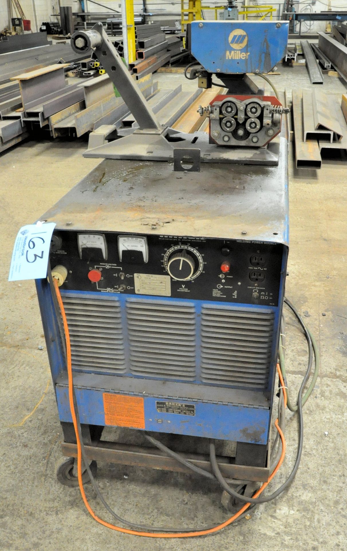 Miller Deltaweld 450, 450-Amp DC Arc Welding Power Source with Millermatic S-45E Wire Feeder
