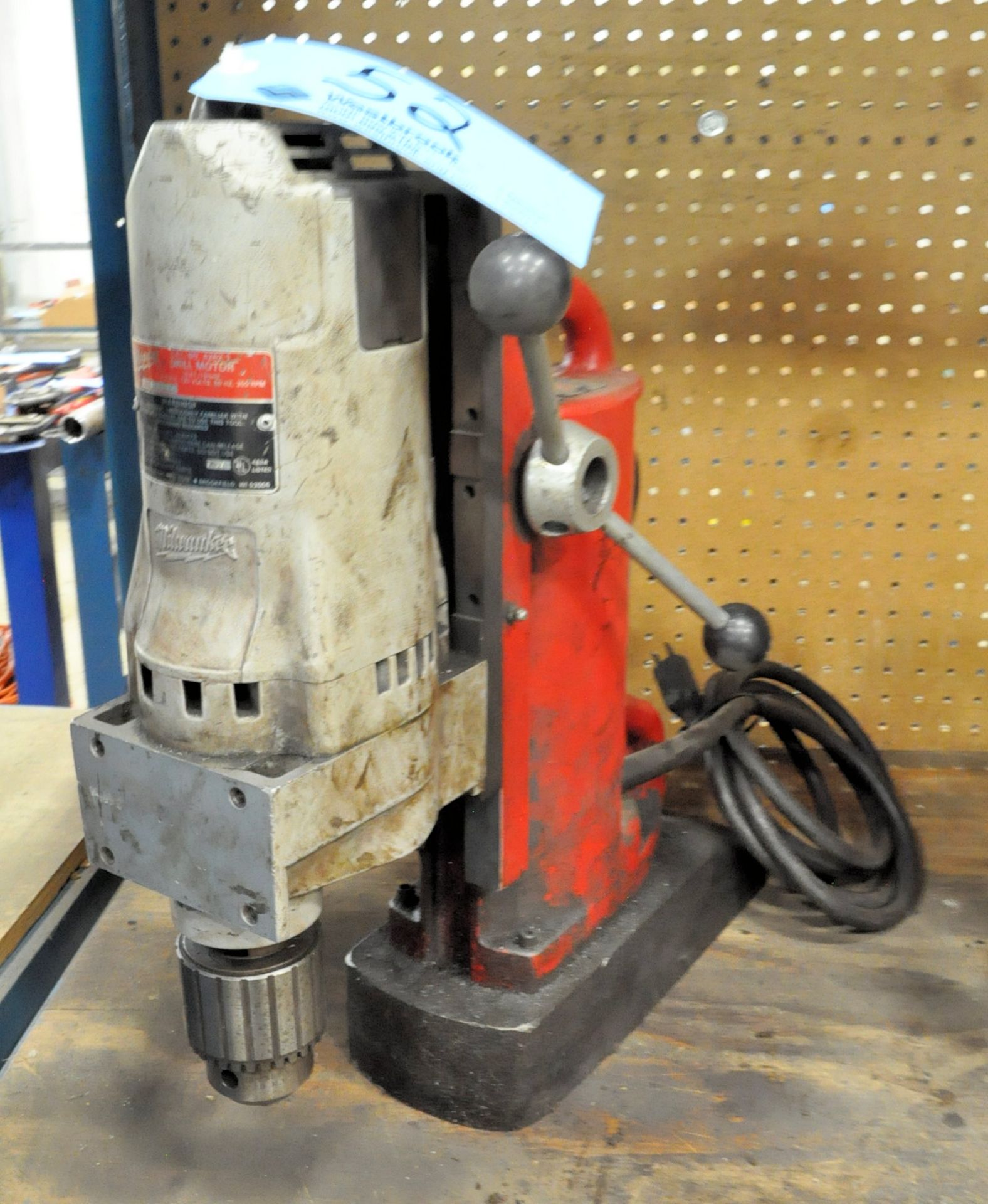 MILWAUKEE Model 4221 Electric Magnetic Base Drill Press,