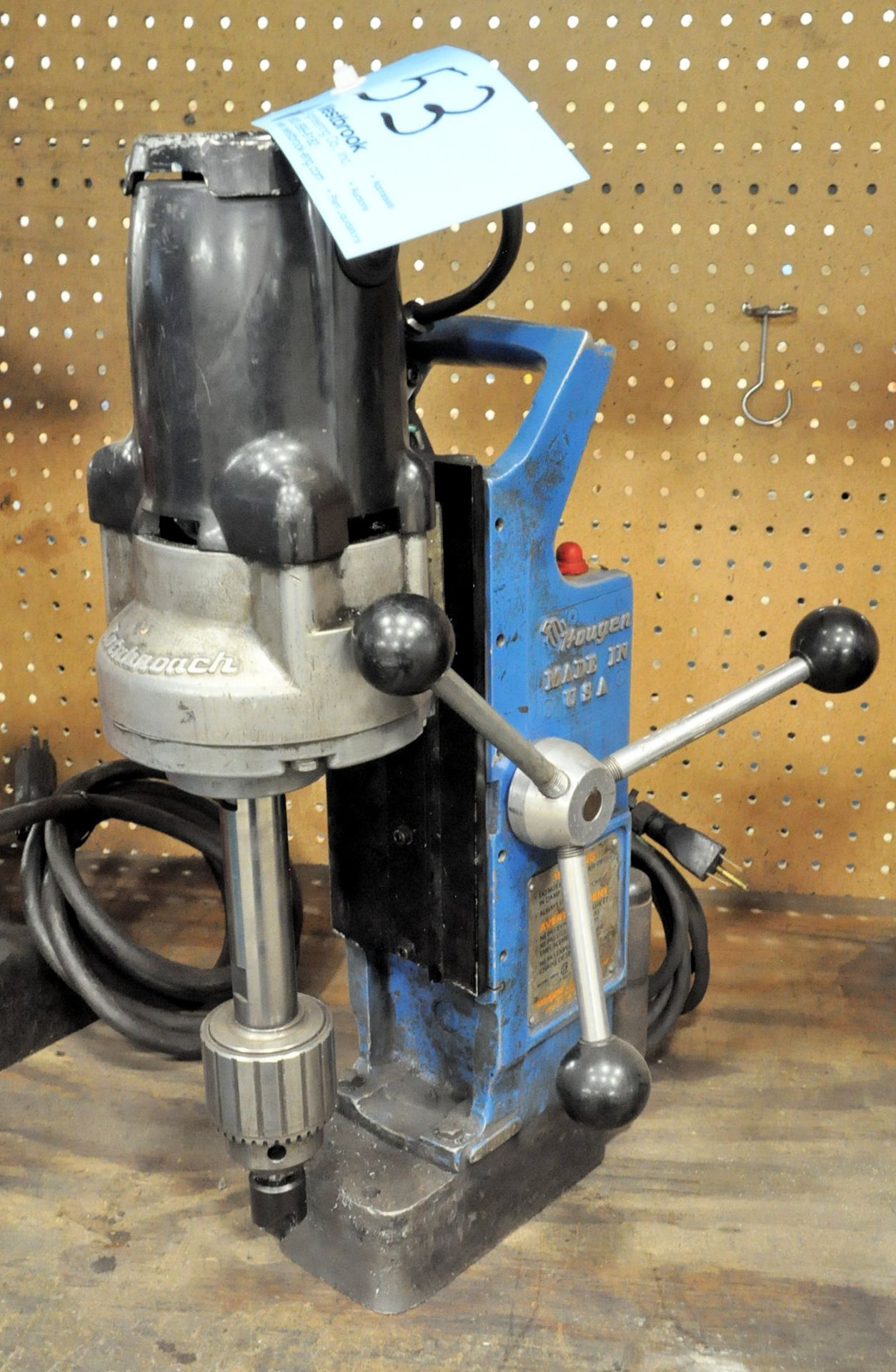 HOUGEN ROTABROACH Model 10914, 350-RPM Magnetic Base Drill Press