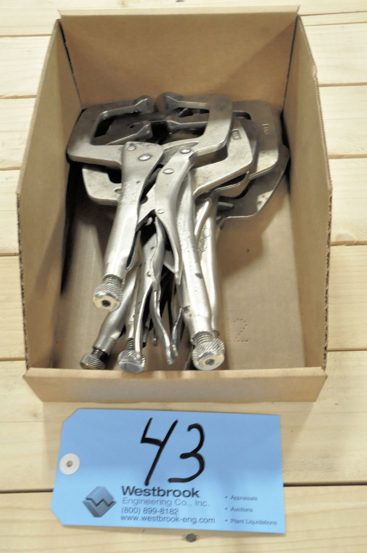 Lot-(5) VISE GRIP Clamps in (1) Box