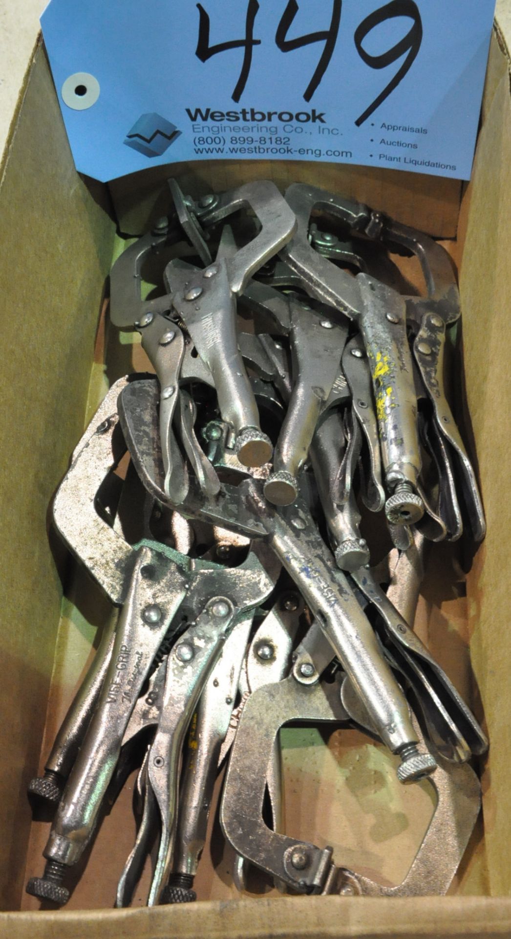 Lot-Vise Grip and Other Brand Pliers in (1) Box
