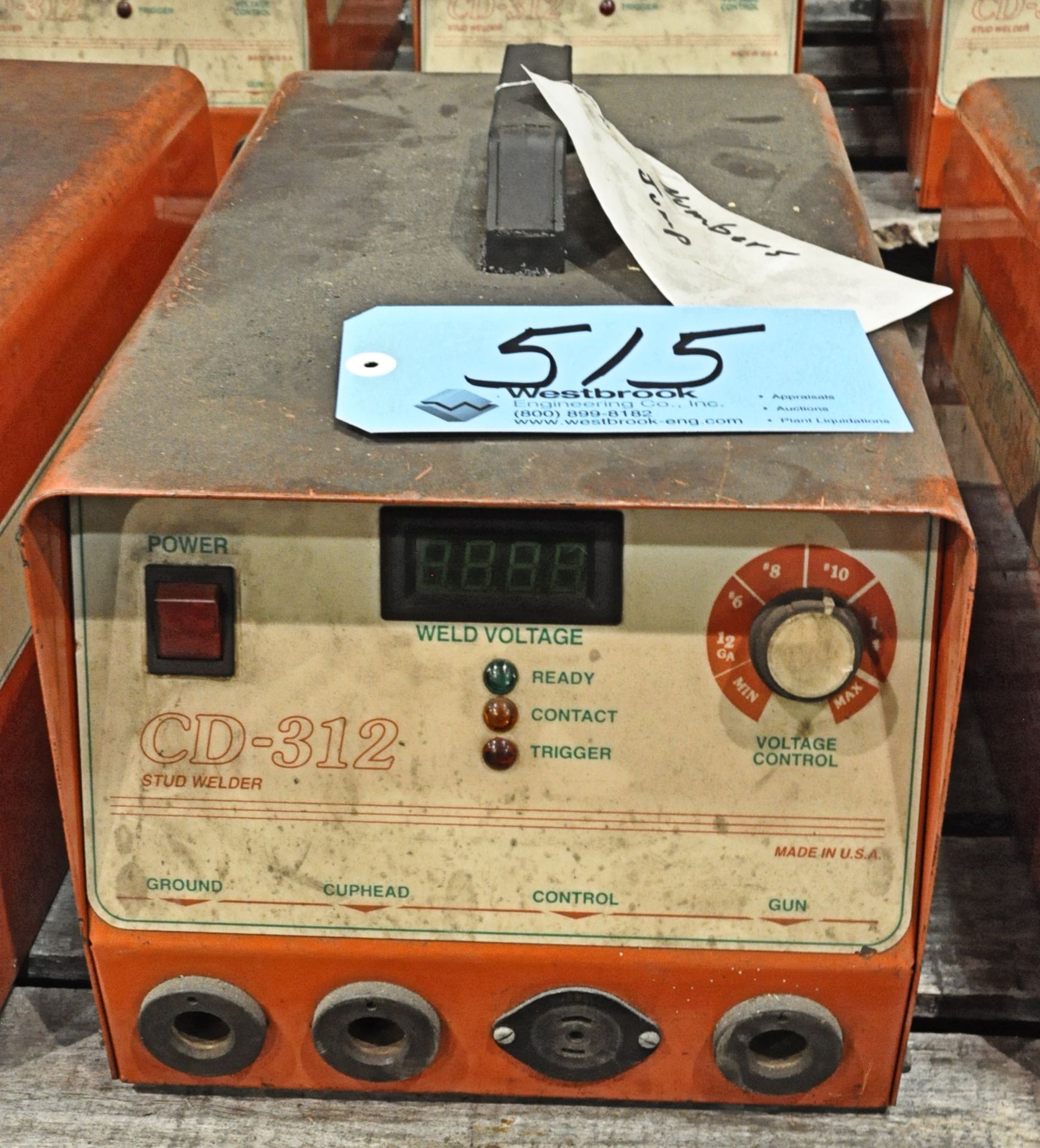 Pro-Weld Model CD-312 Stud/Pin Welder, (Welder Only)