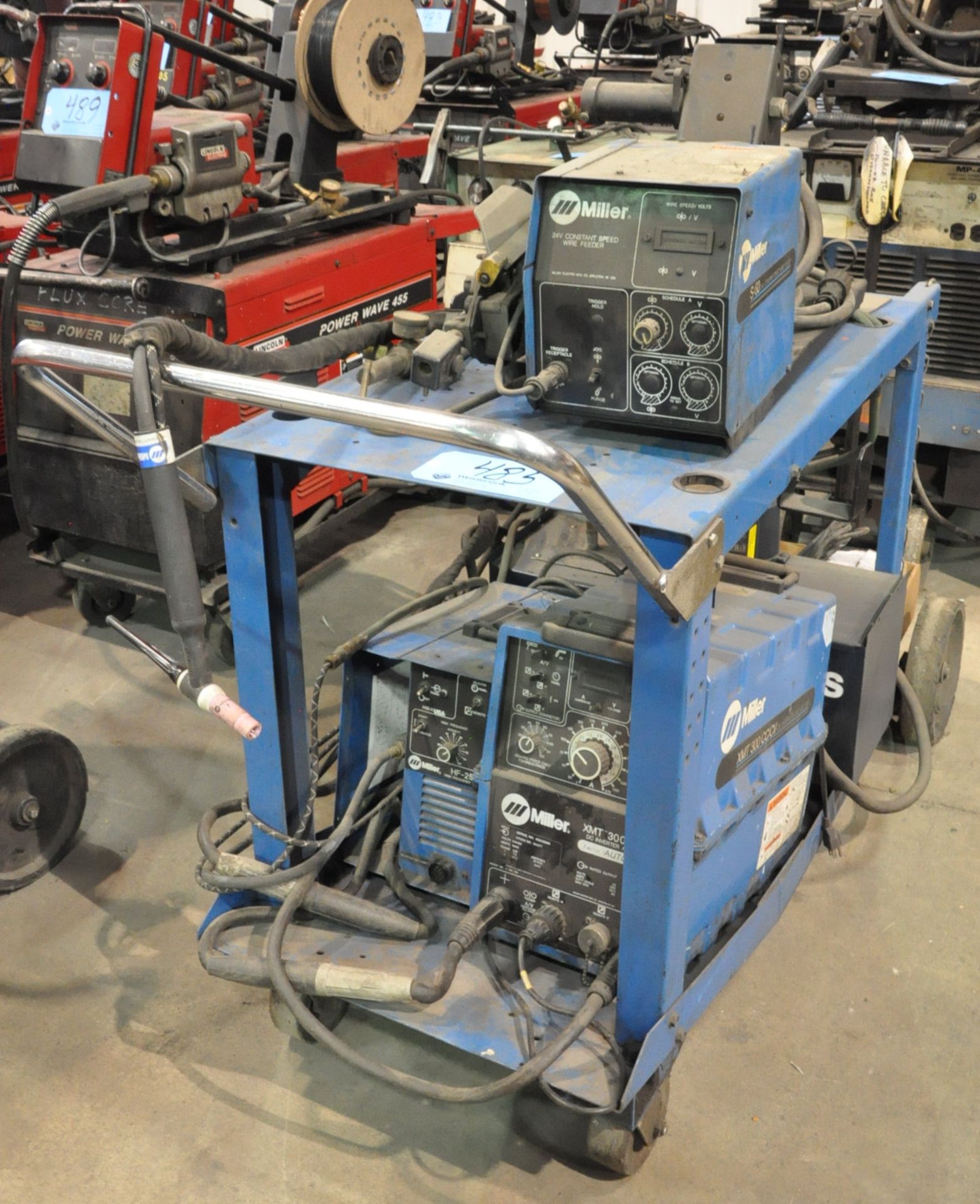 Lot-Miller XMT 300, CC/CV DC Inverter Arc Welder, with Auto-Link