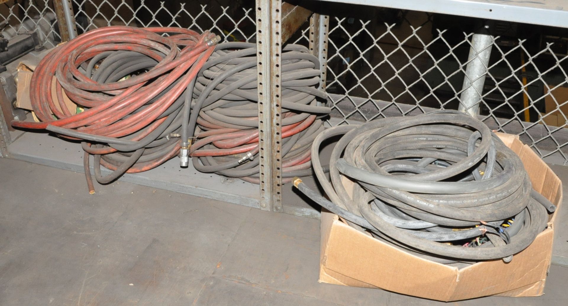 Lot-Machine Maintenance Parts, Hose, etc. on (5) Sections, (Shelving Not Included) - Image 2 of 9