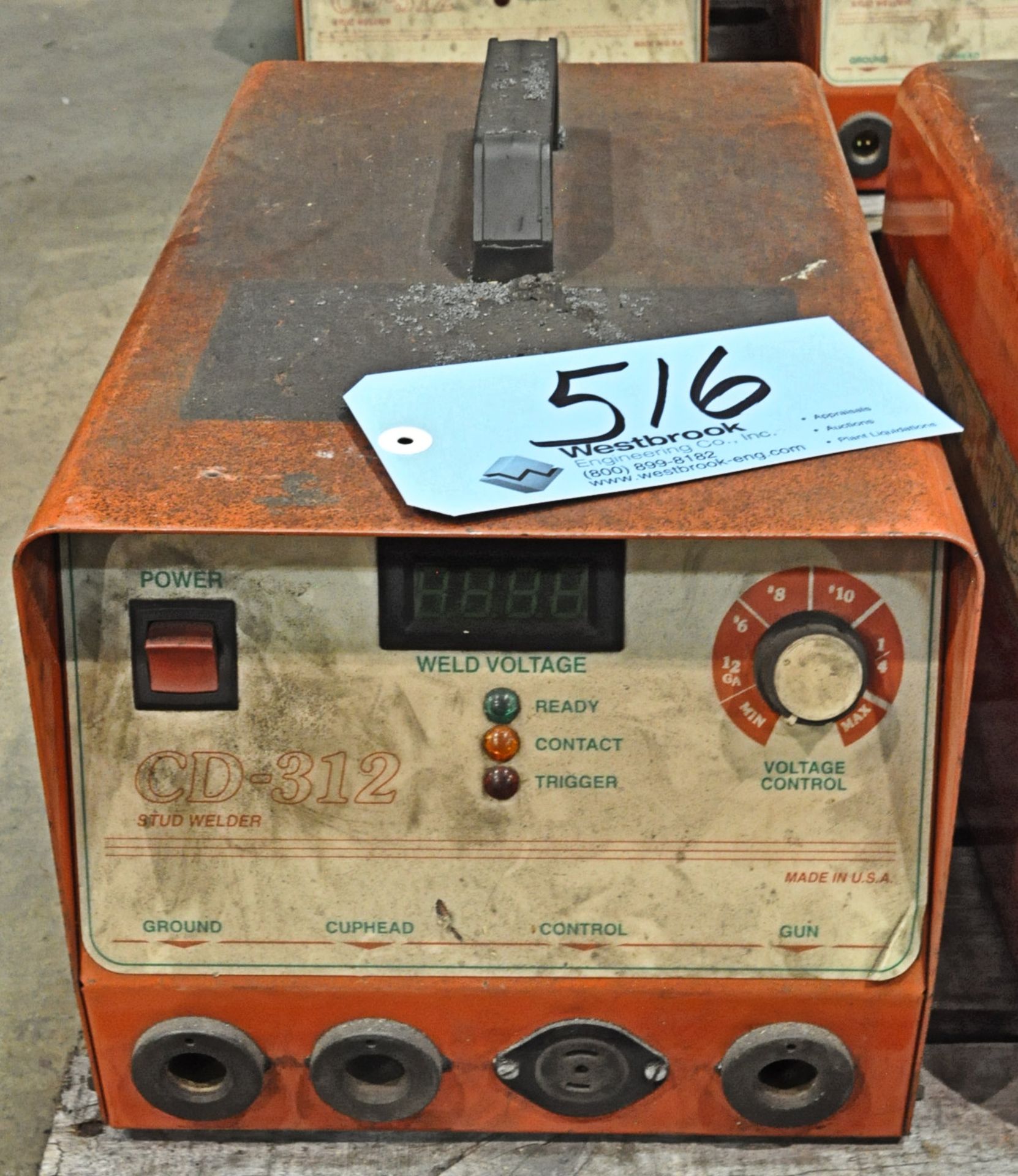 Pro-Weld Model CD-312 Stud/Pin Welder, (Welder Only)