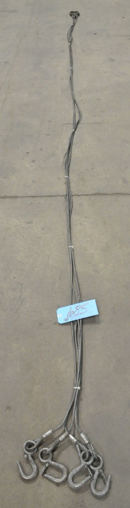 Approx. 14' 4-Hook Cable Sling