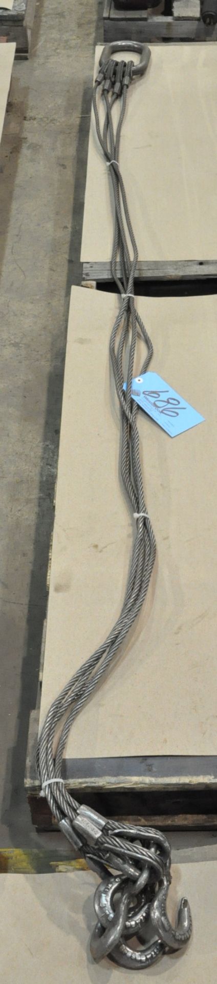 8' 4-Hook Cable Sling