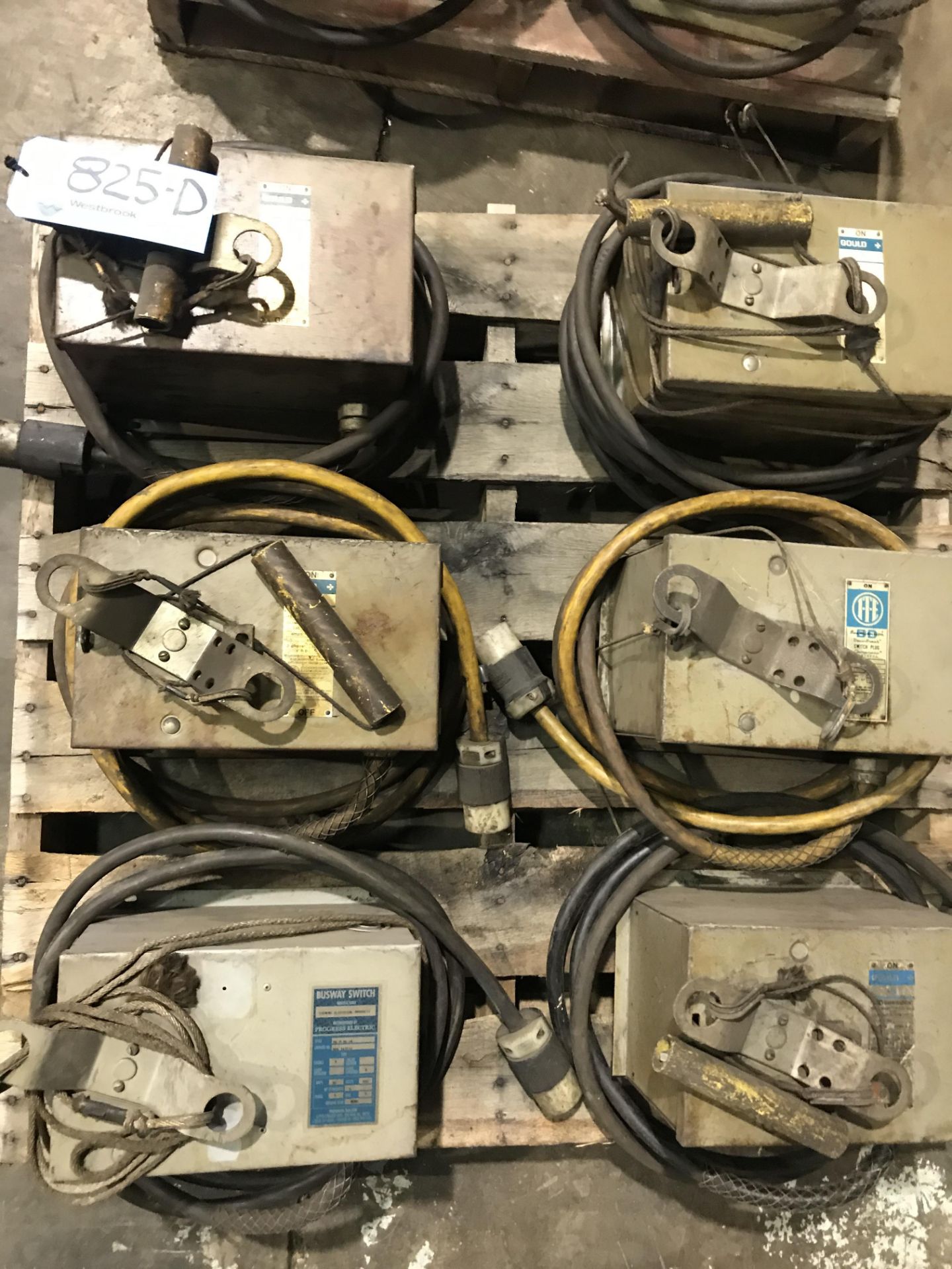 Lot of (6) 30 Amp Bus Boxes