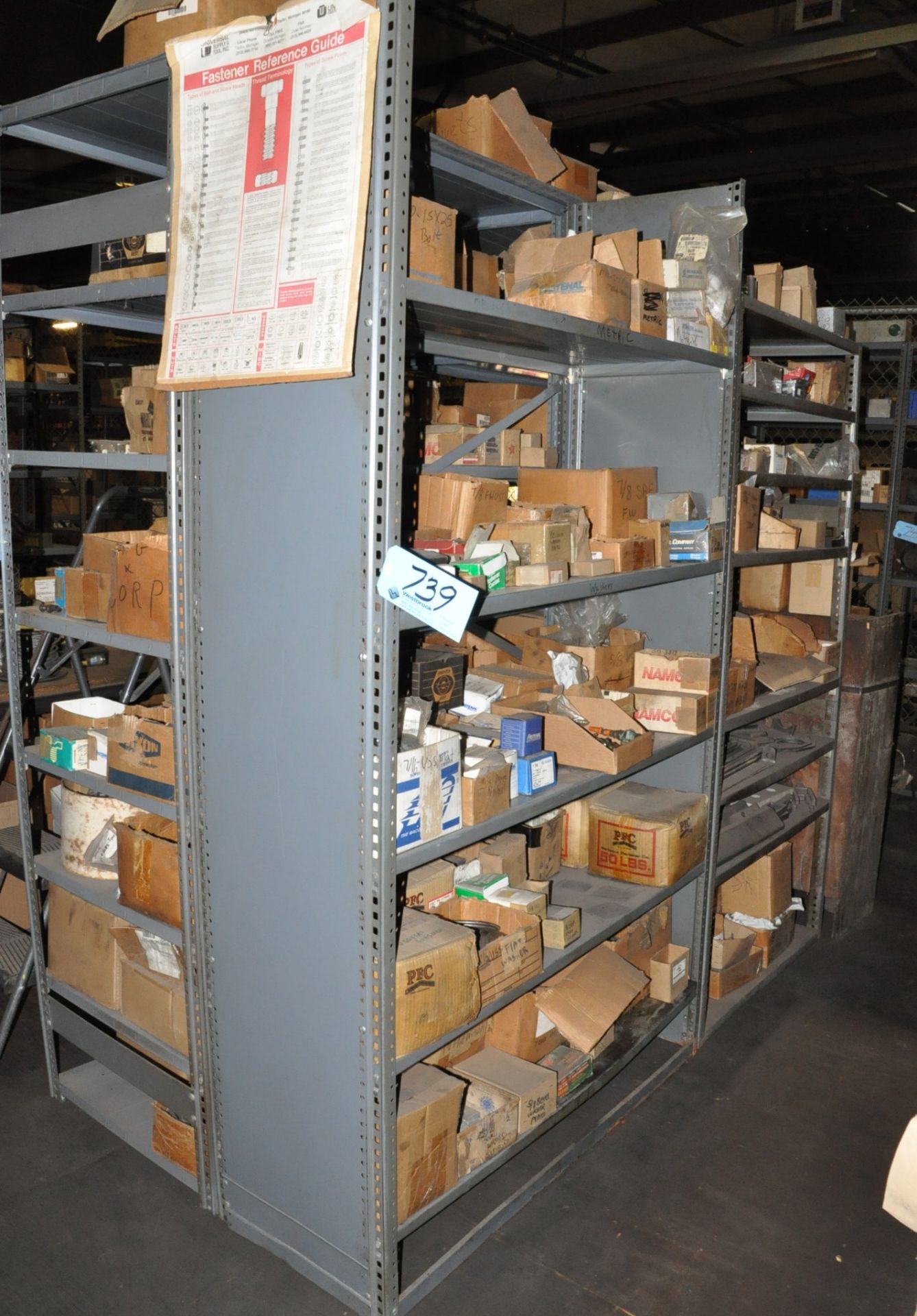 Lot-(21) Sections Shelving, (Contents Not Included), (Upstairs on Mezzanine) - Image 2 of 6