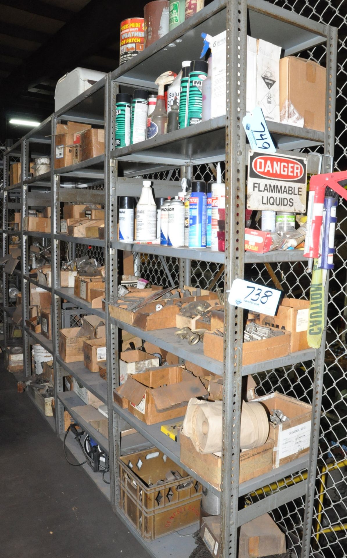 Lot-(21) Sections Shelving, (Contents Not Included), (Upstairs on Mezzanine) - Image 3 of 6