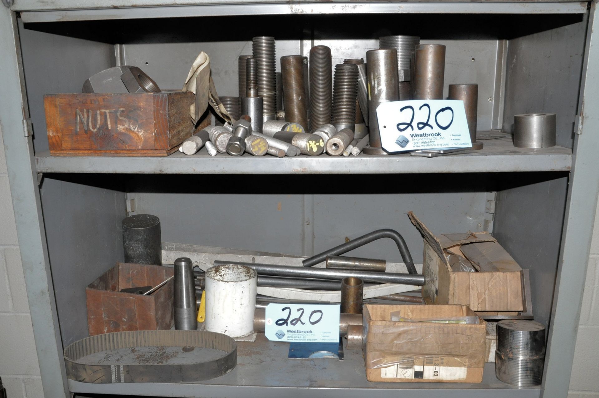 Lot-Setup on (2) Shelves in (1) Cabinet - Image 2 of 2