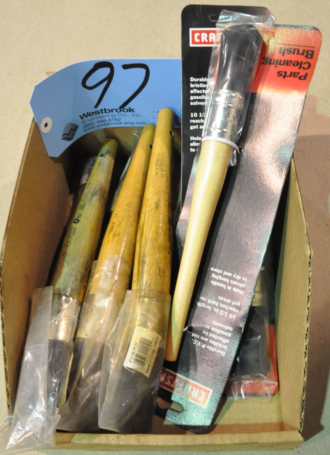 Lot-Brushes in (1) Box