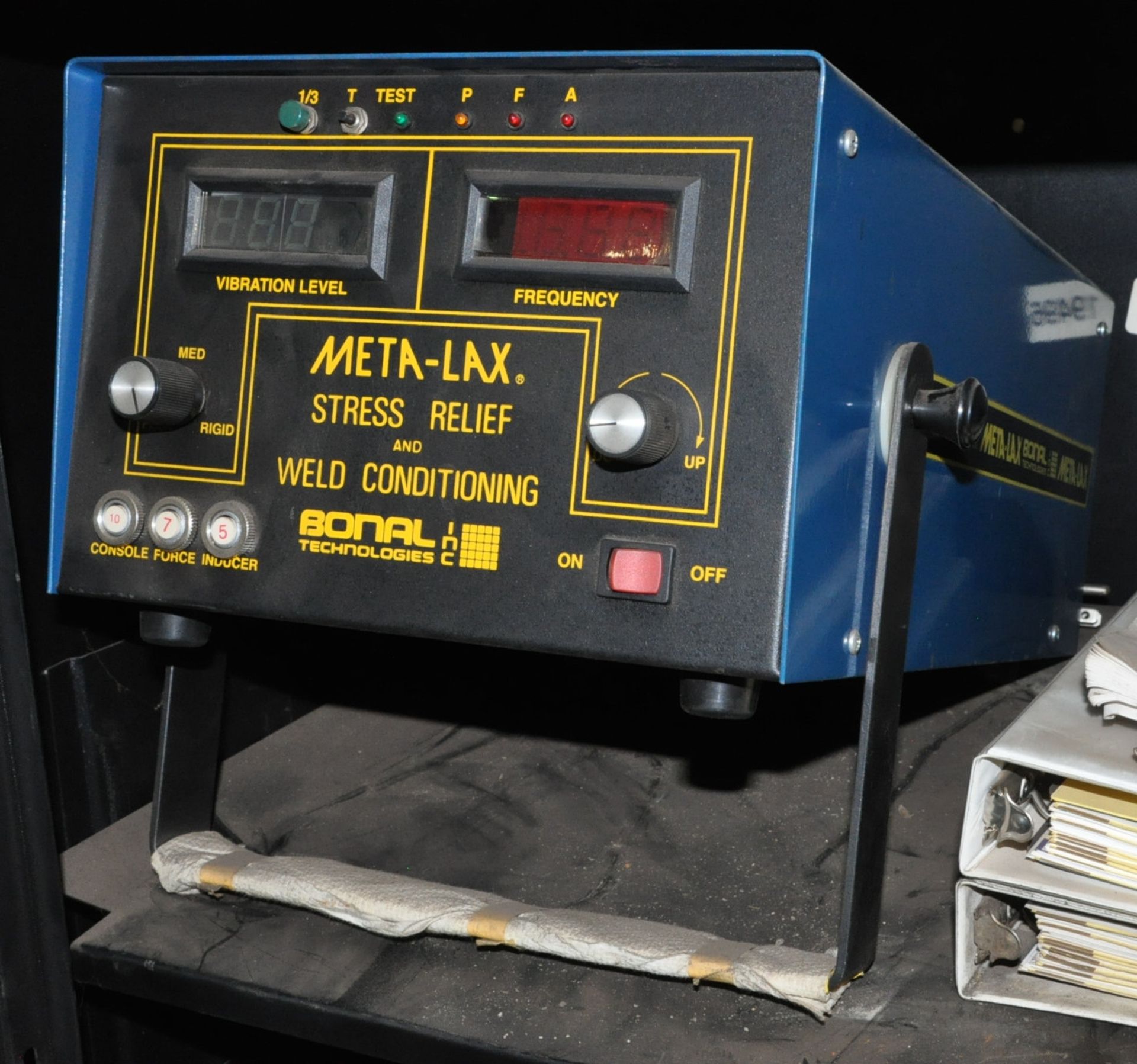 Bonal Technologies Meta-Lax Stress Relief and Weld Conditioning System with Portable Cabinet - Image 3 of 3