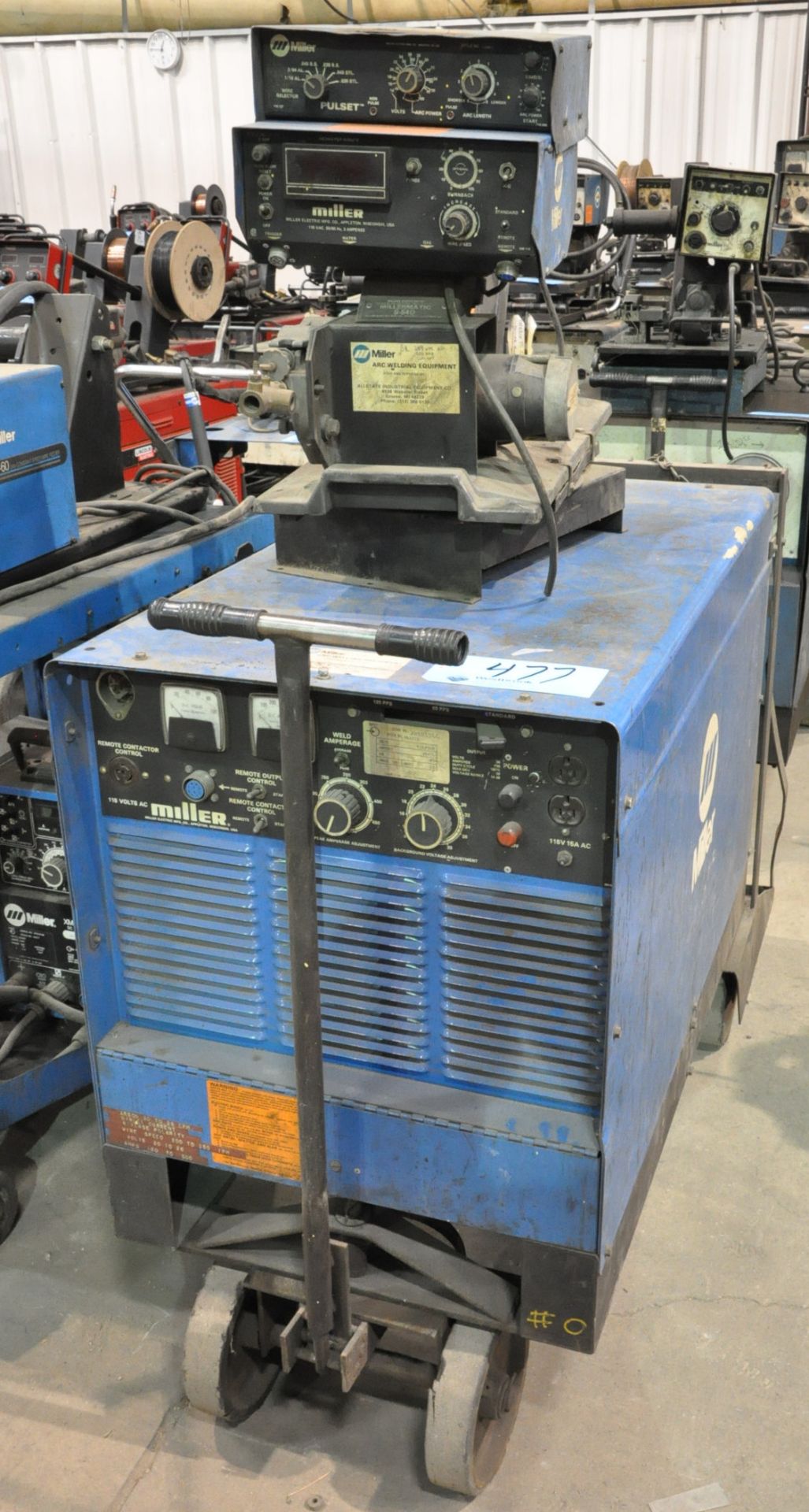 Miller Model Pulstar 450, 450-Amp Capacity DC Arc Welding Power Source