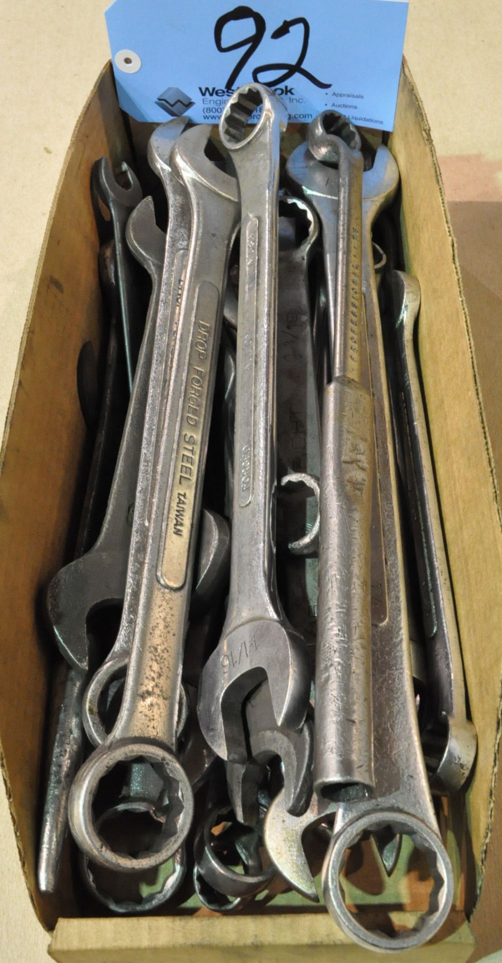 Lot-Mechanic Wrenches in (1) Box