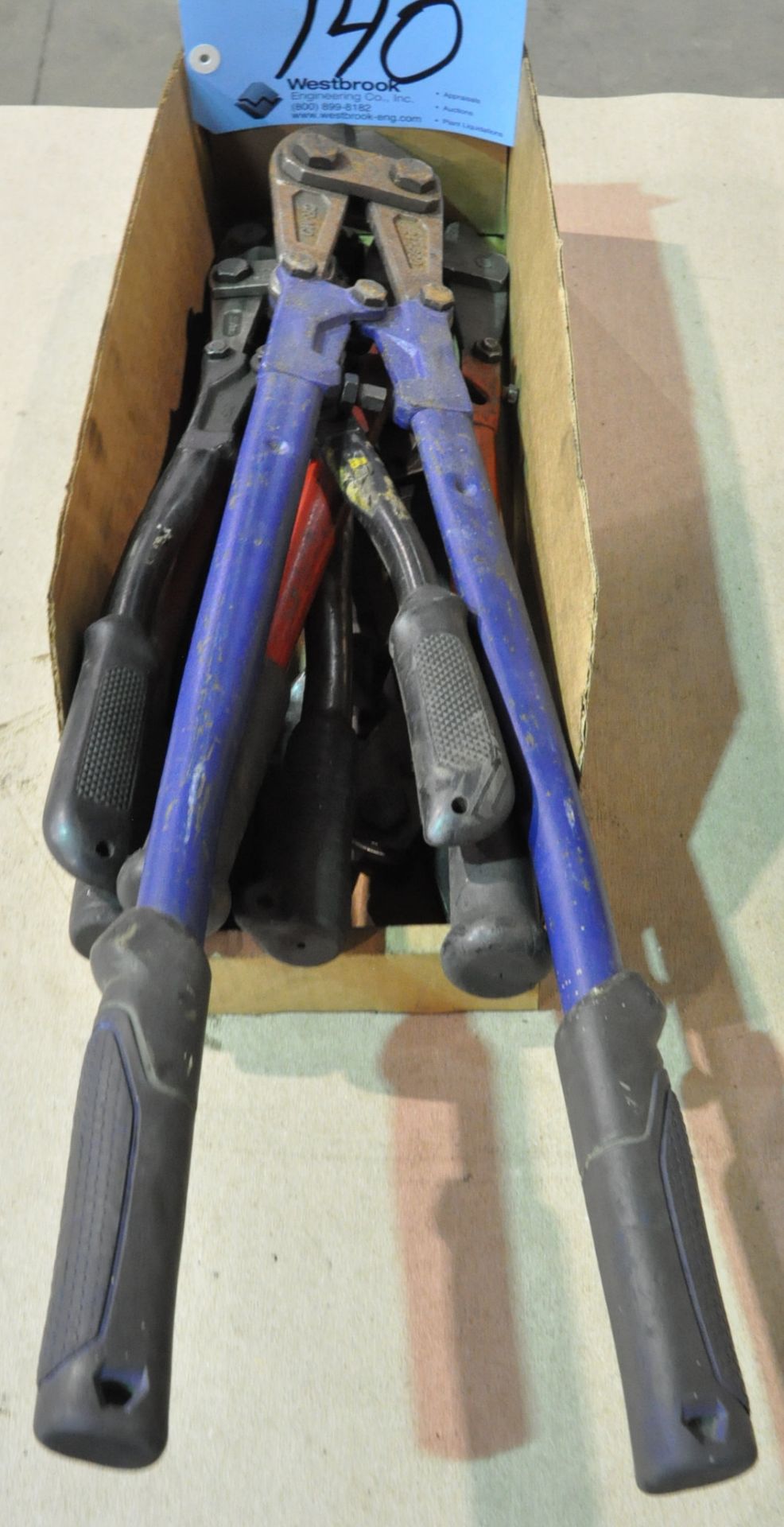 Lot-Bolt Cutters in (1) Box Under Table