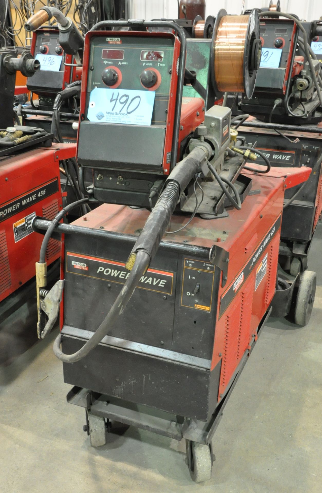 Lincoln Electric Power Wave 455, 450-Amp Capacity Arc Welding Power Source